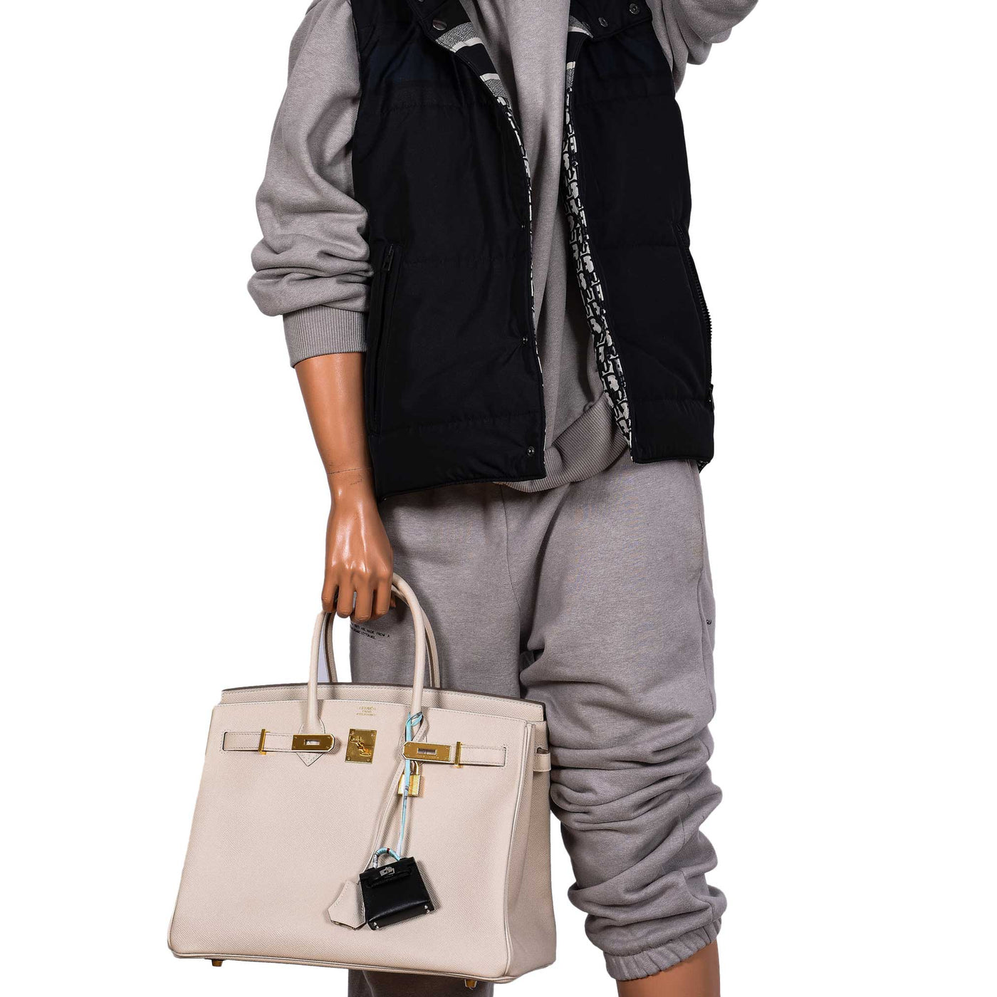 Hermes Birkin 35 Craie Epsom Gold Hardware -, T | Studio Nafay