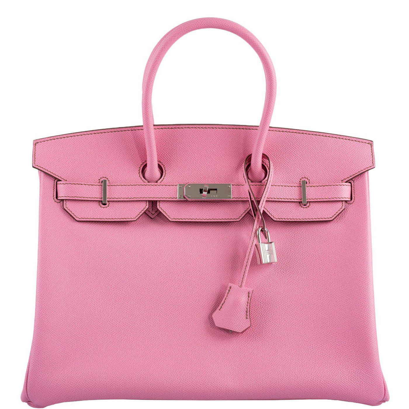 Hermes Birkin 35 HSS 5P Bubblegum Epsom with Palladium Hardware -, P Square - Product Image 2