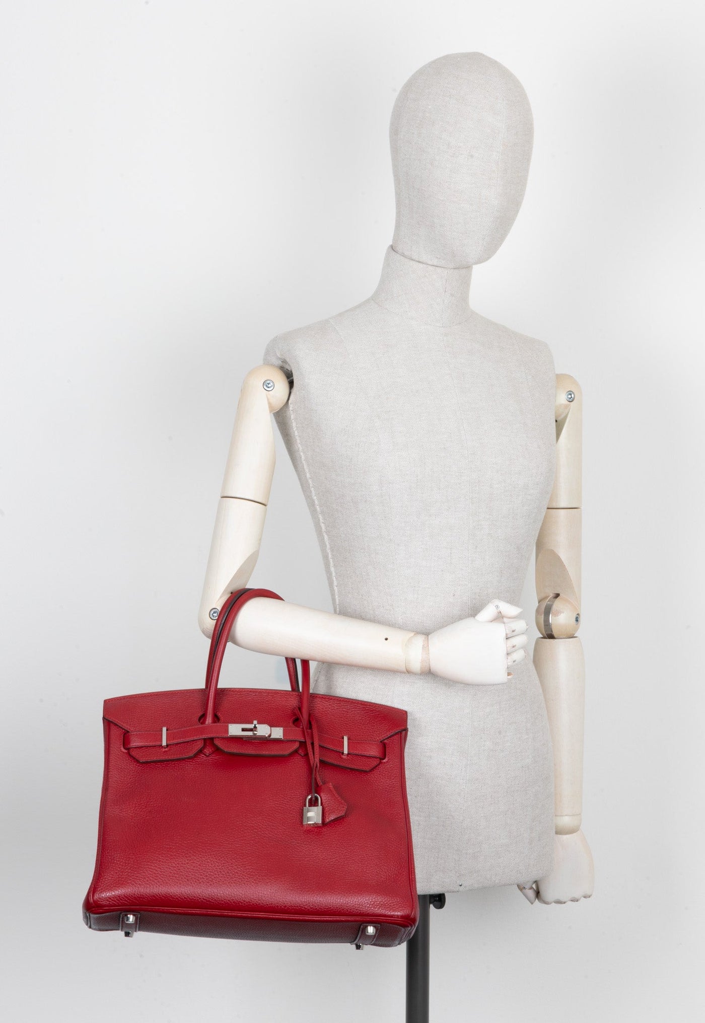 HERMÈS Birkin 35 Clemence Rouge Garance | Studio Nafay