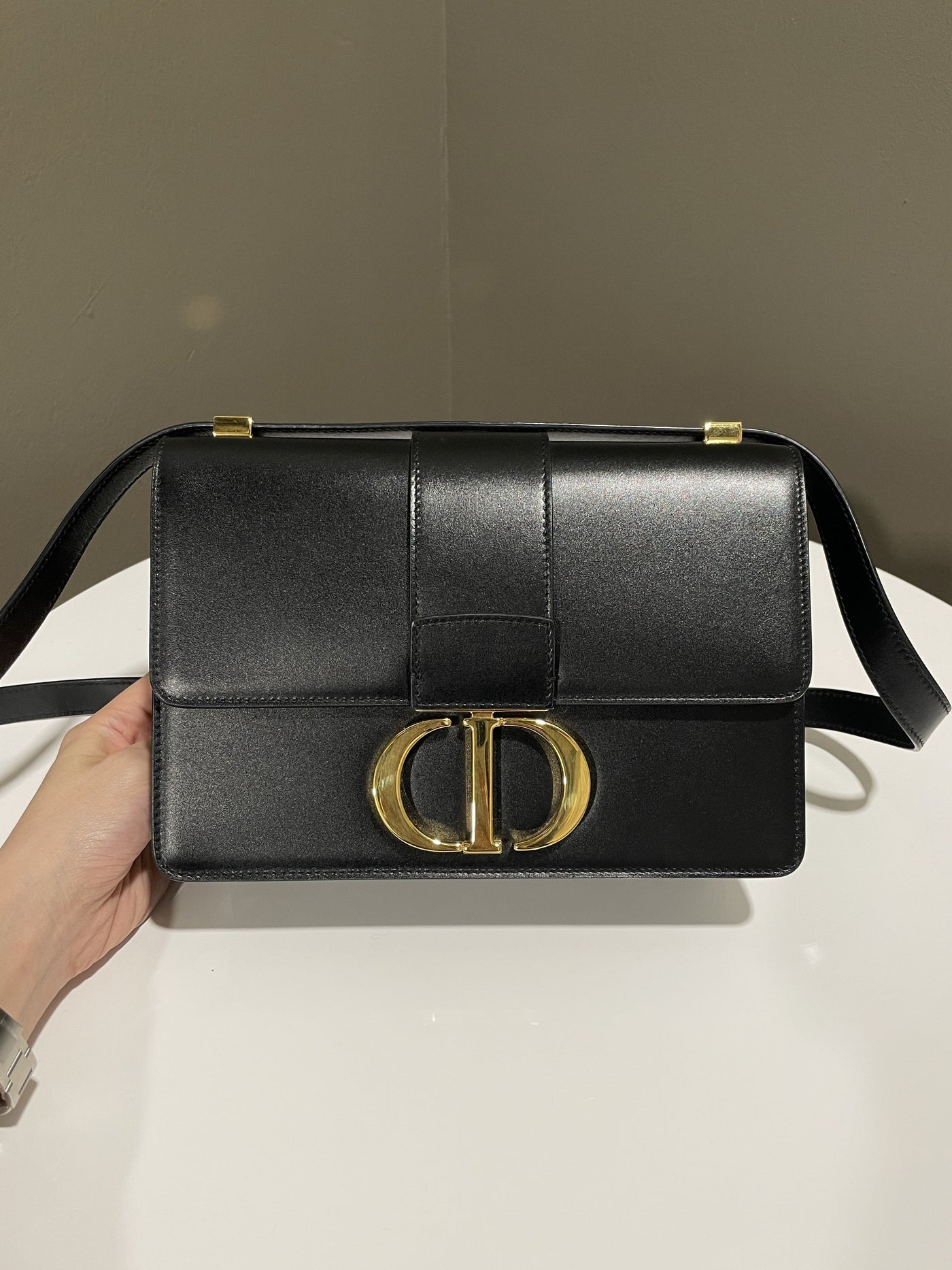 Dior Montaigne 30 Black Calfskin - Product Image 2
