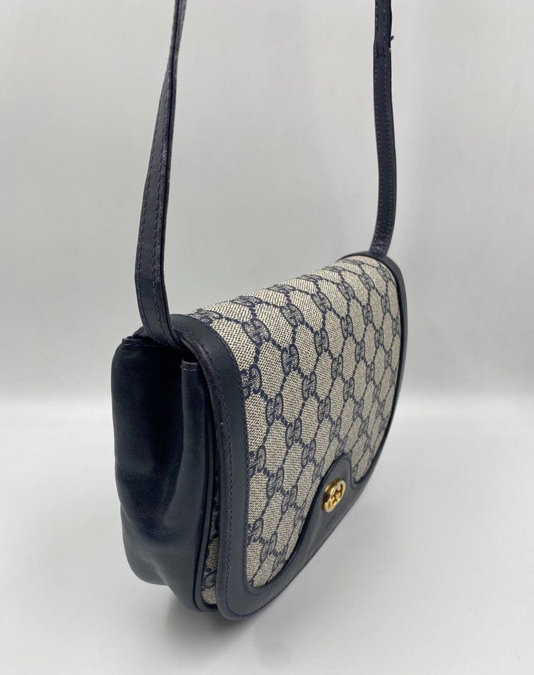 Gucci Canvas Box Crossbody Bag | Studio Nafay