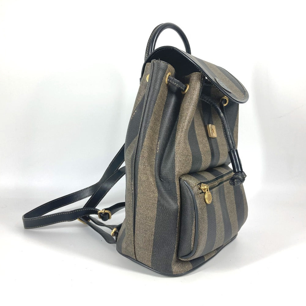 FENDI Backpack PVC / Leather Brown Pecan - Product Image 4