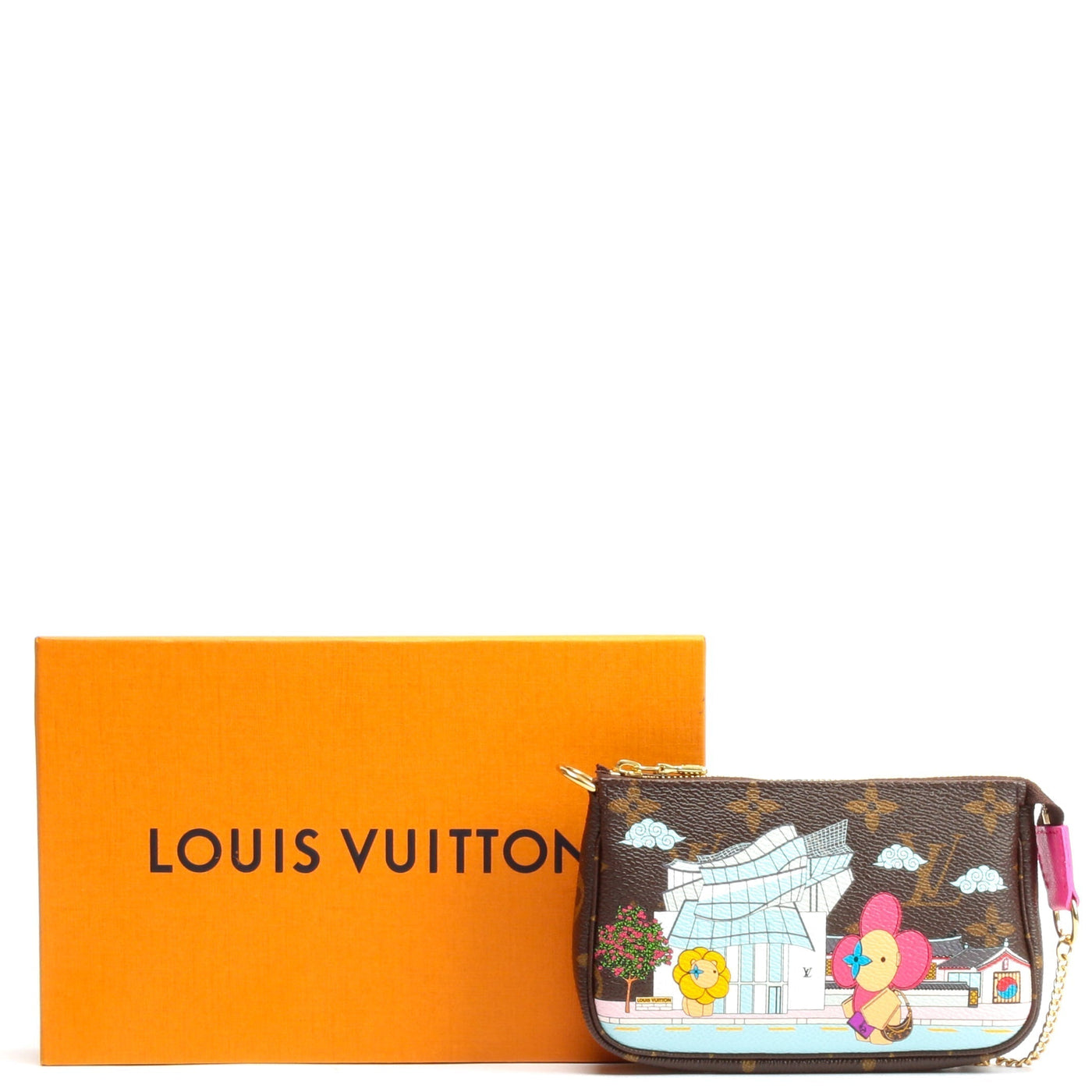 LOUIS VUITTON Limited Edition Mini Pochette Monogram Vivienne
