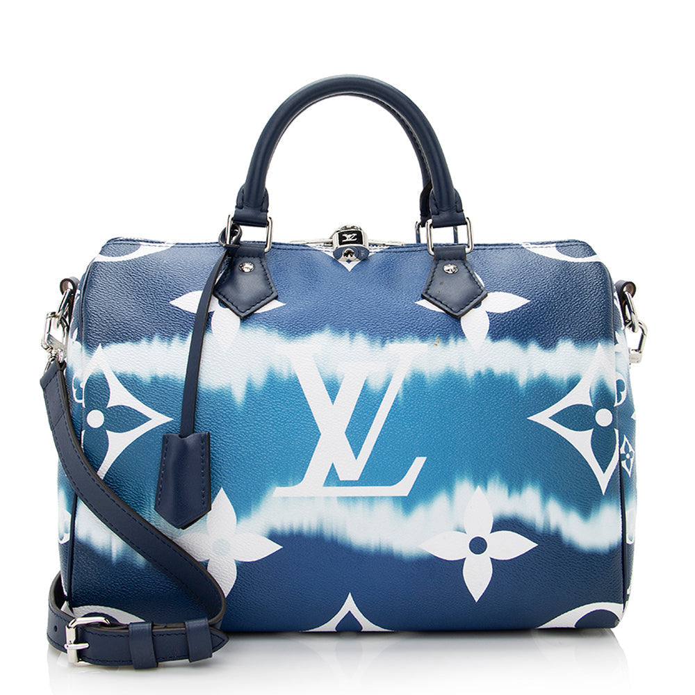 Louis Vuitton Giant Monogram Canvas Escale Speedy Bandouliere 30 Satchel - Product Image 2