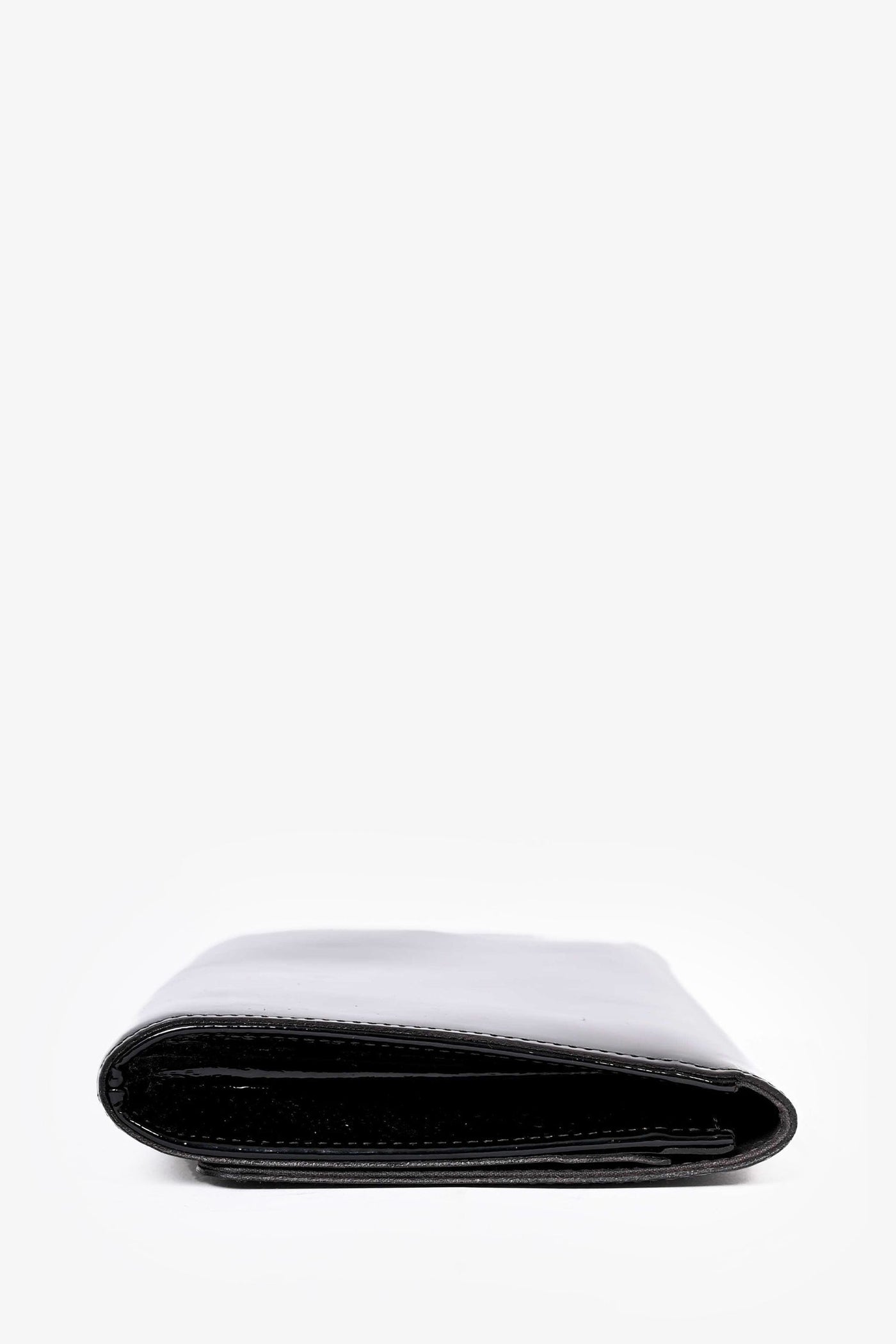Louis Vuitton Black Patent Leather LV Clutch - Product Image 2