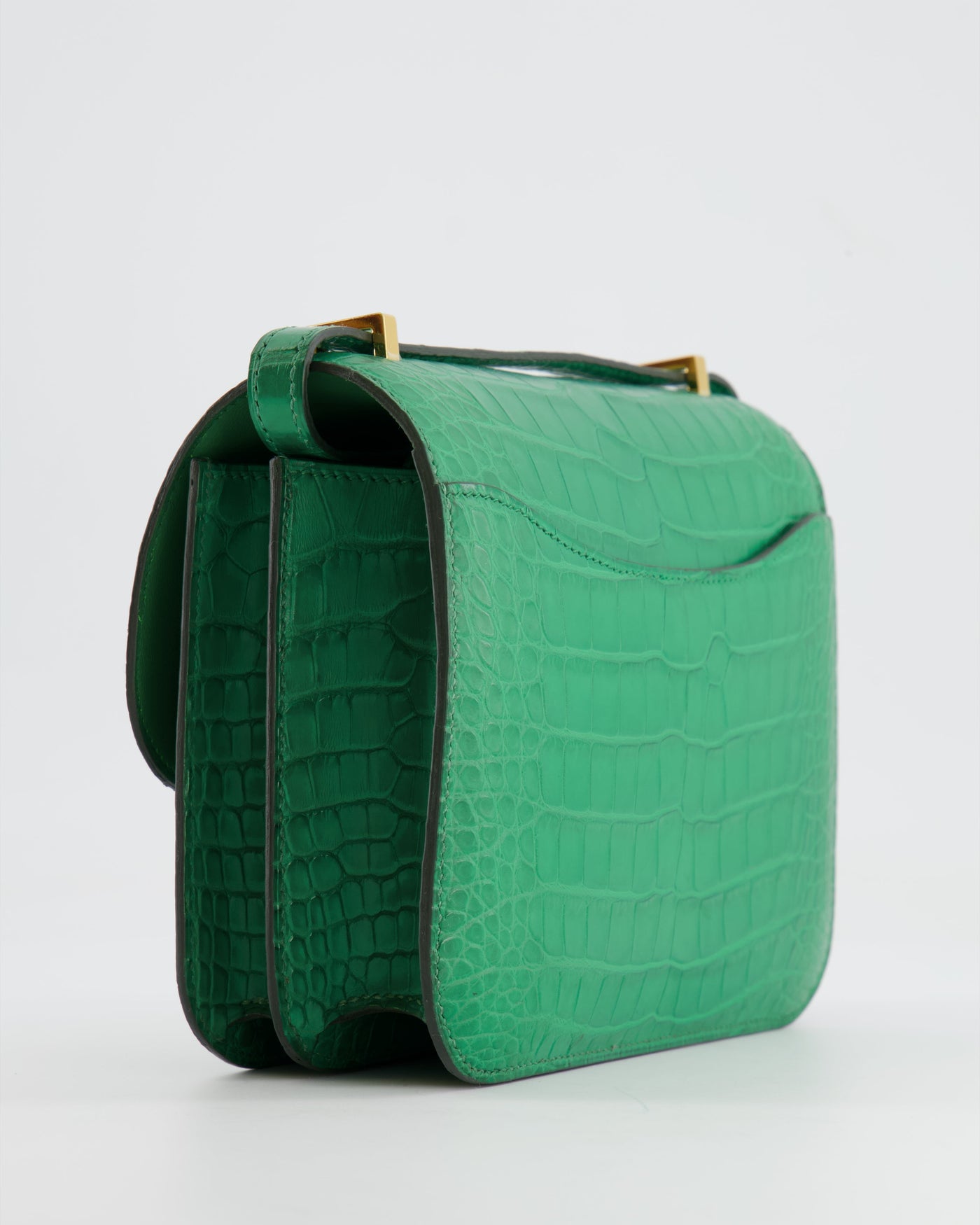 *STORE FRESH* Hermes Constance III 18 Bag in Cactus Alligator Mississippiensis Leather with Gold Hardware - Product Image 13