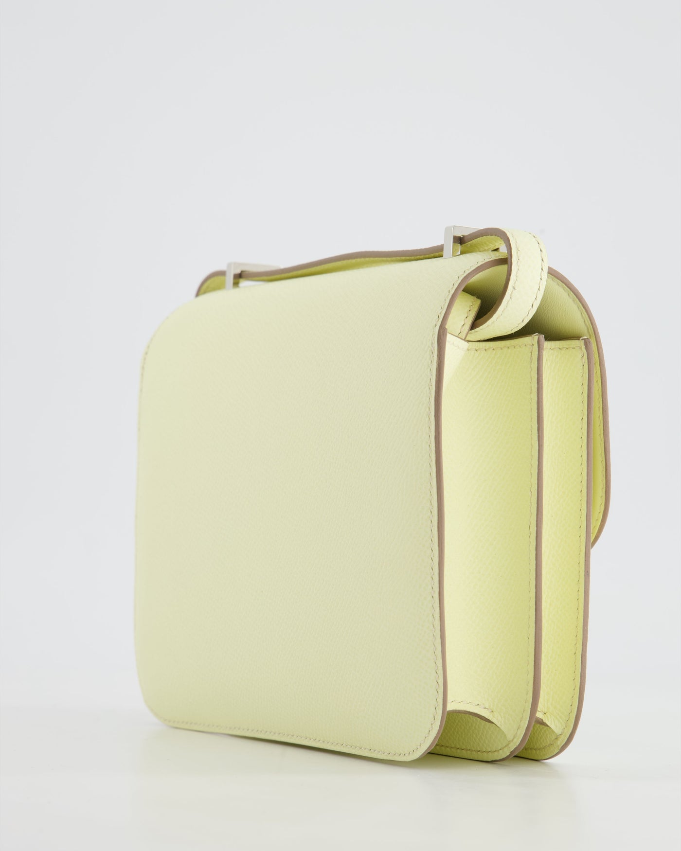 *NEW COLOUR* Hermes Constance III 18 Miroir Bag in Jaune Milton Epsom Leather with Palladium Hardware - Product Image 13