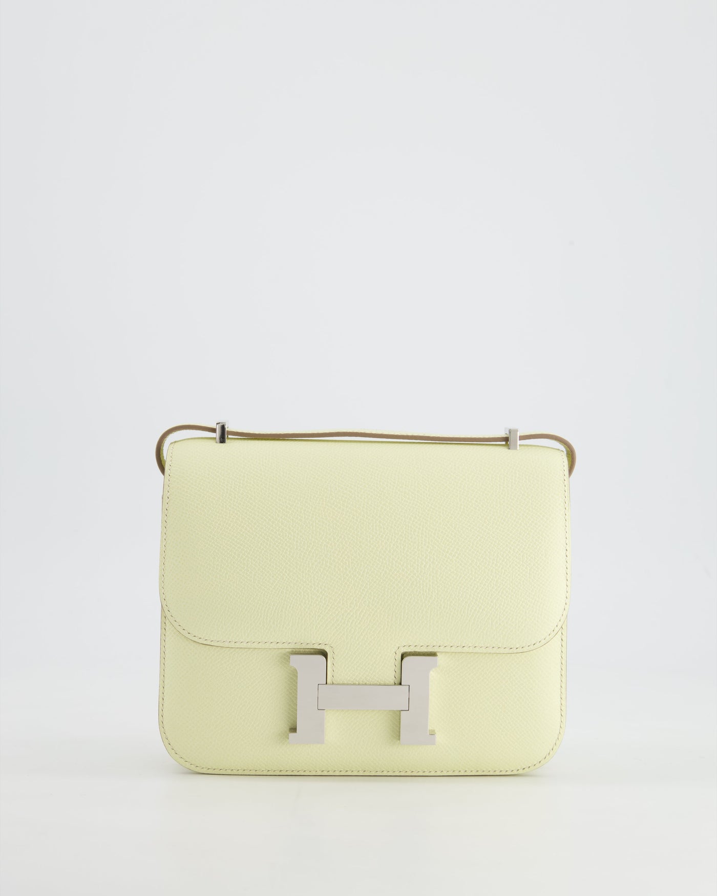 *NEW COLOUR* Hermes Constance III 18 Miroir Bag in Jaune Milton Epsom Leather with Palladium Hardware | Studio Nafay