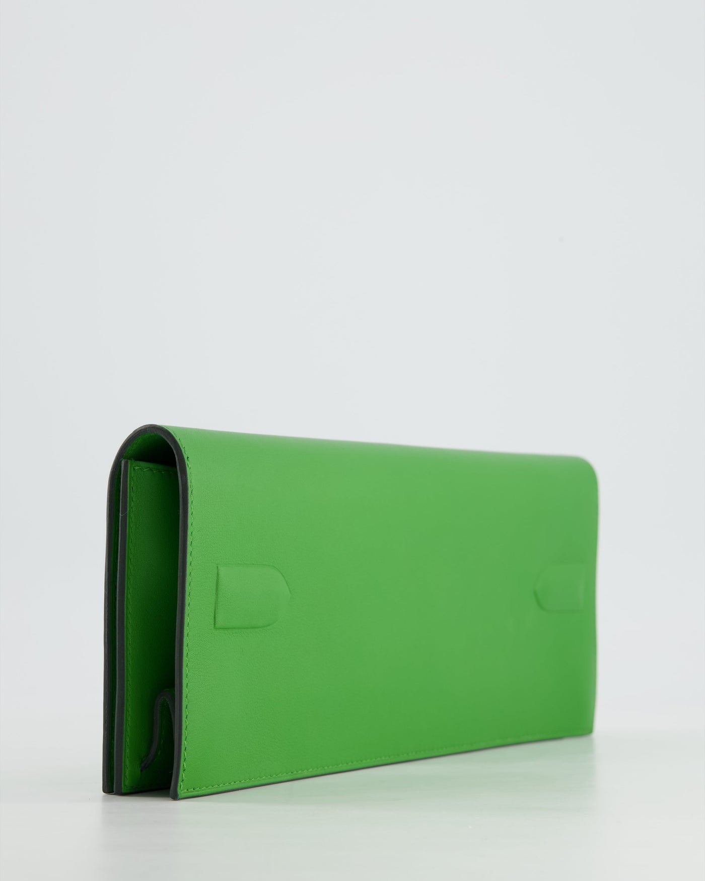 Hermes Birkin Cut Shadow Bag In Vert Yucca Swift Leather - Product Image 15