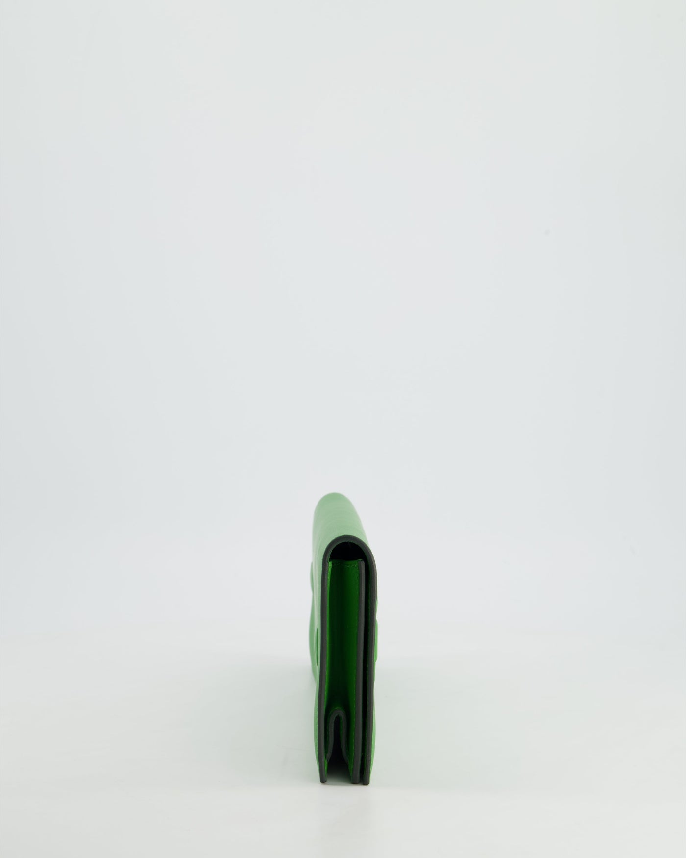 Hermes Birkin Cut Shadow Bag In Vert Yucca Swift Leather - Product Image 6