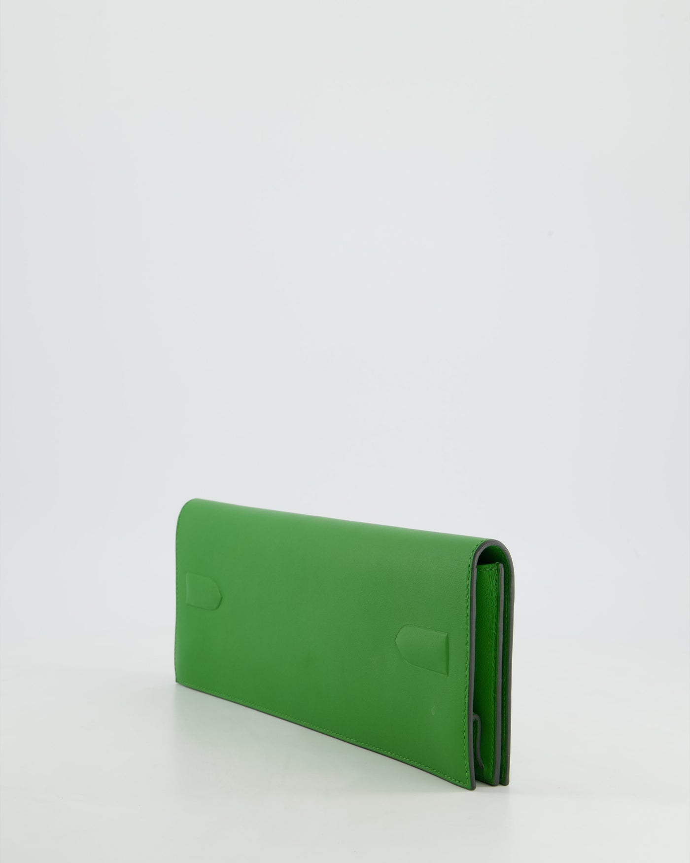 Hermes Birkin Cut Shadow Bag In Vert Yucca Swift Leather - Product Image 7