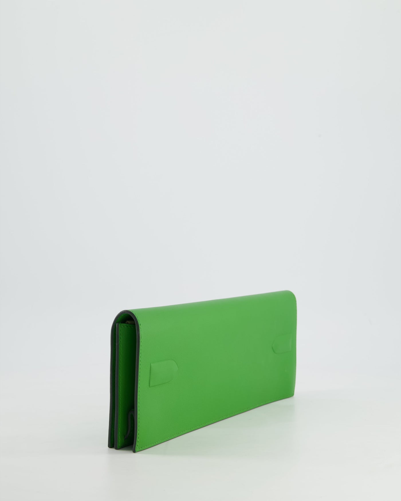Hermes Birkin Cut Shadow Bag In Vert Yucca Swift Leather - Product Image 9