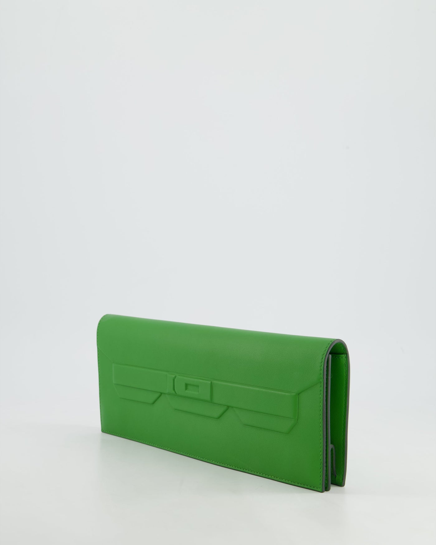 Hermes Birkin Cut Shadow Bag In Vert Yucca Swift Leather - Product Image 11