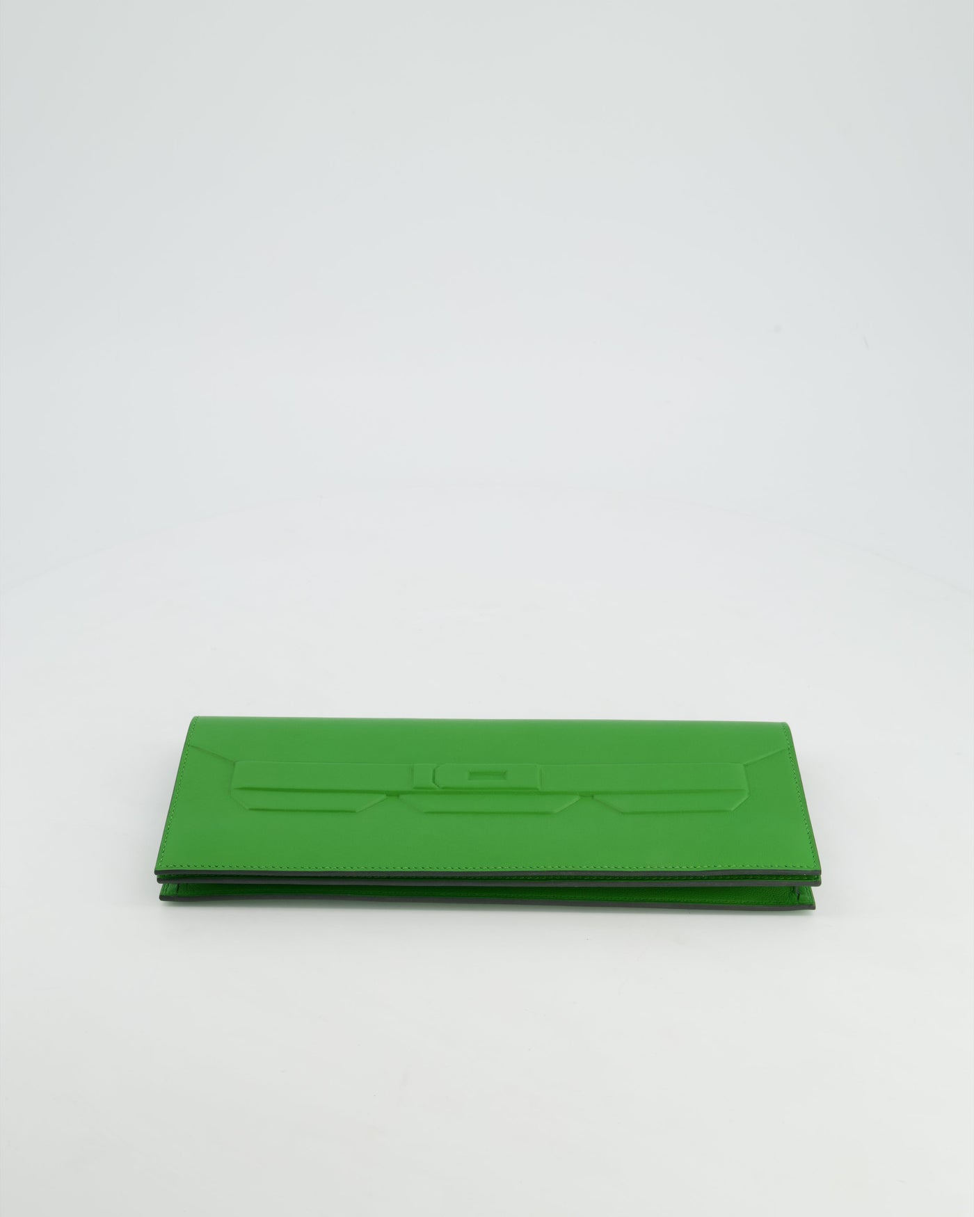 Hermes Birkin Cut Shadow Bag In Vert Yucca Swift Leather - Product Image 22