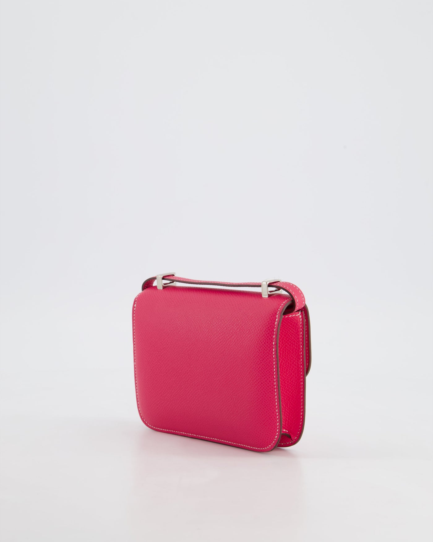 *RARE HOT* Hermes Constance II Micro Bag in Rose Tyrien Epsom Leather with Palladium Hardware - Product Image 16