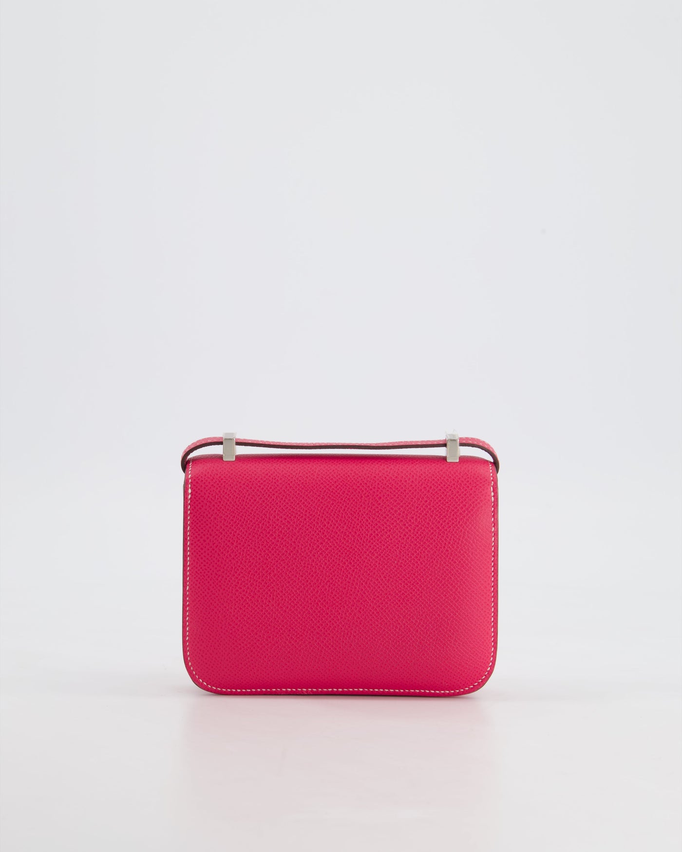 *RARE HOT* Hermes Constance II Micro Bag in Rose Tyrien Epsom Leather with Palladium Hardware - Product Image 17