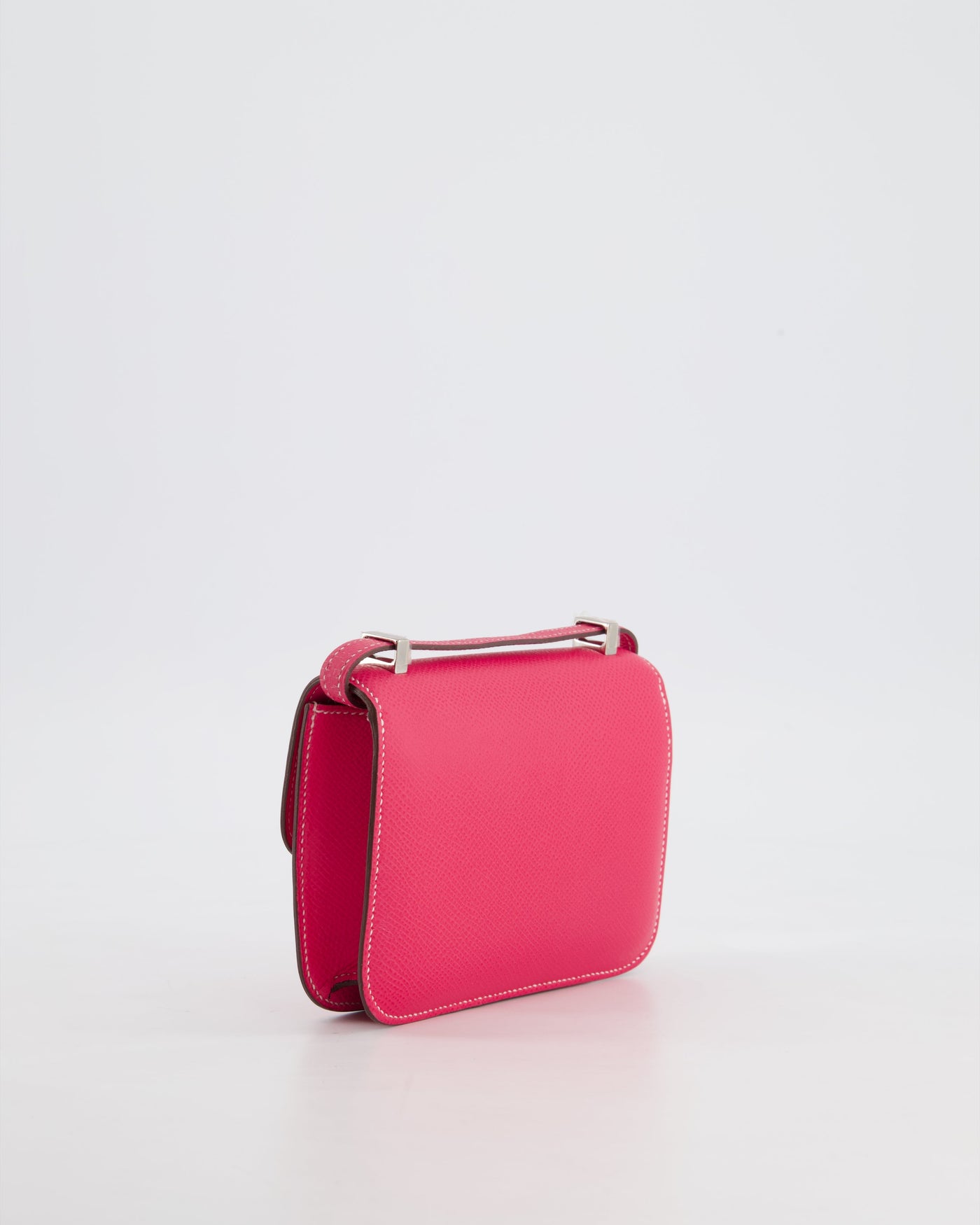 *RARE HOT* Hermes Constance II Micro Bag in Rose Tyrien Epsom Leather with Palladium Hardware - Product Image 18