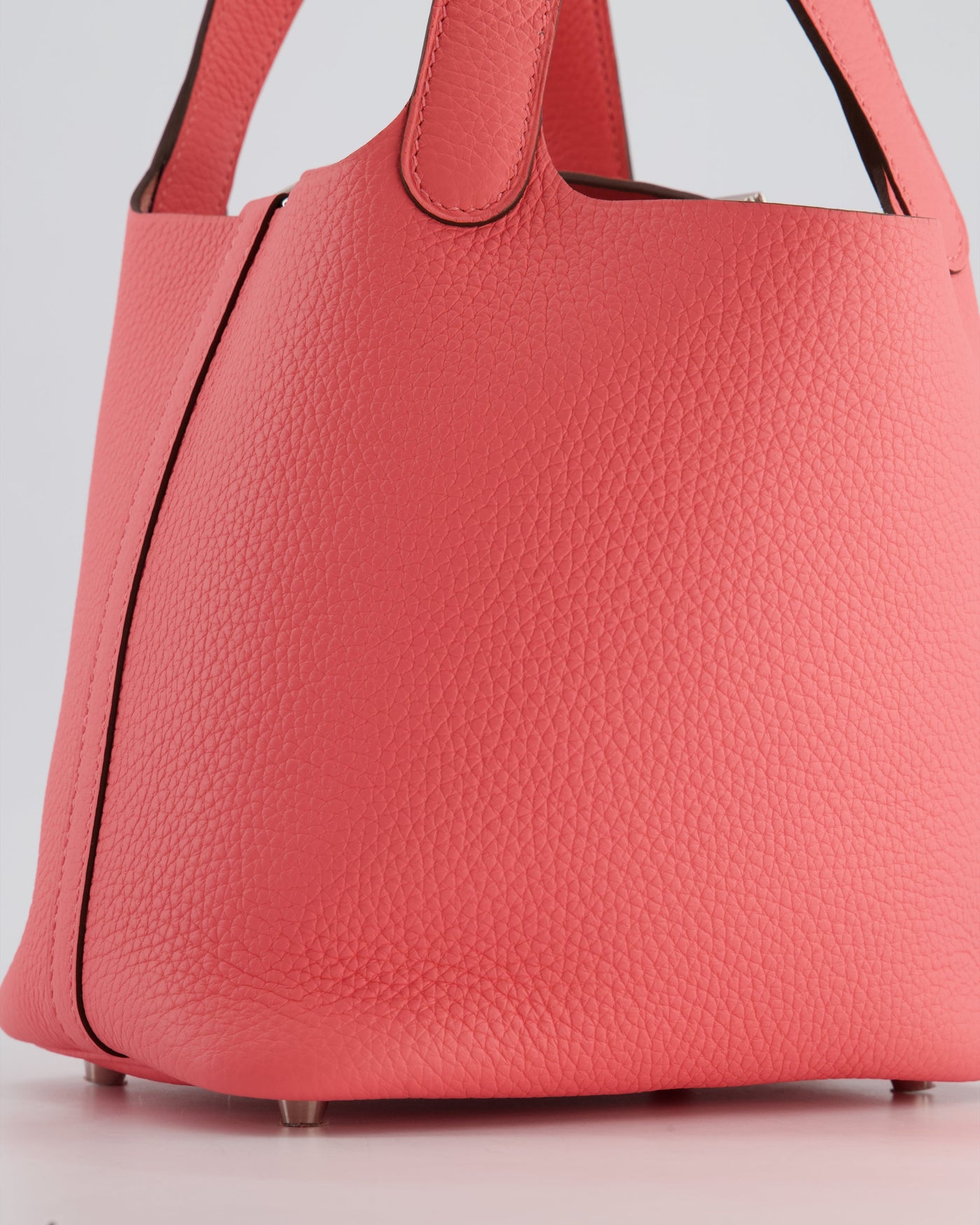 *HOT* Hermes Picotin Lock Bag 18cm in Rose Azalee Clemence Leather with Palladium Hardware - Product Image 11