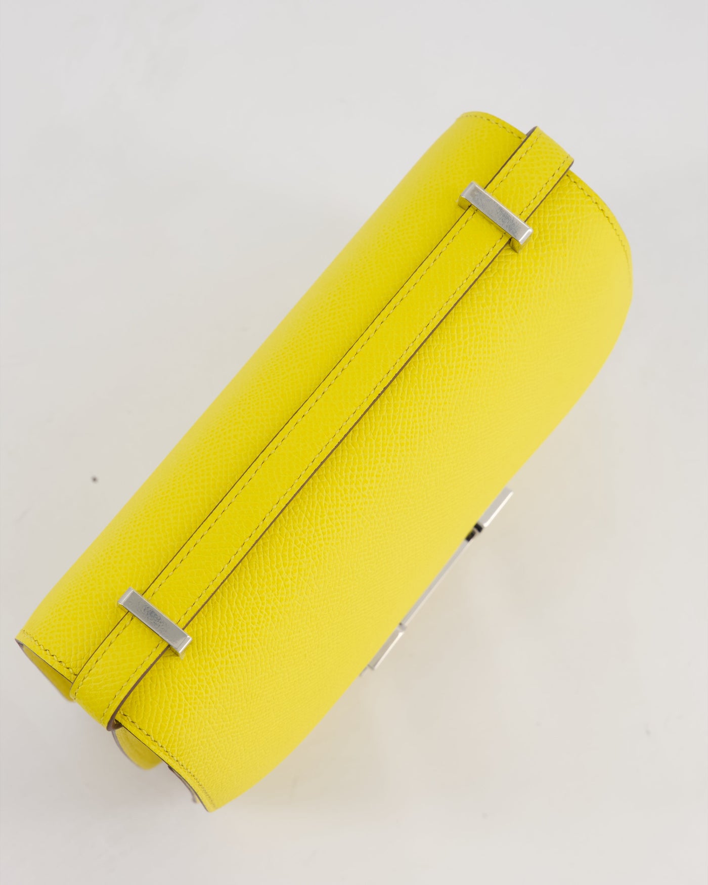 Hermes Constance III 18 Miroir Bag in Jaune De Naples Epsom Leather with Palladium Hardware - Product Image 15