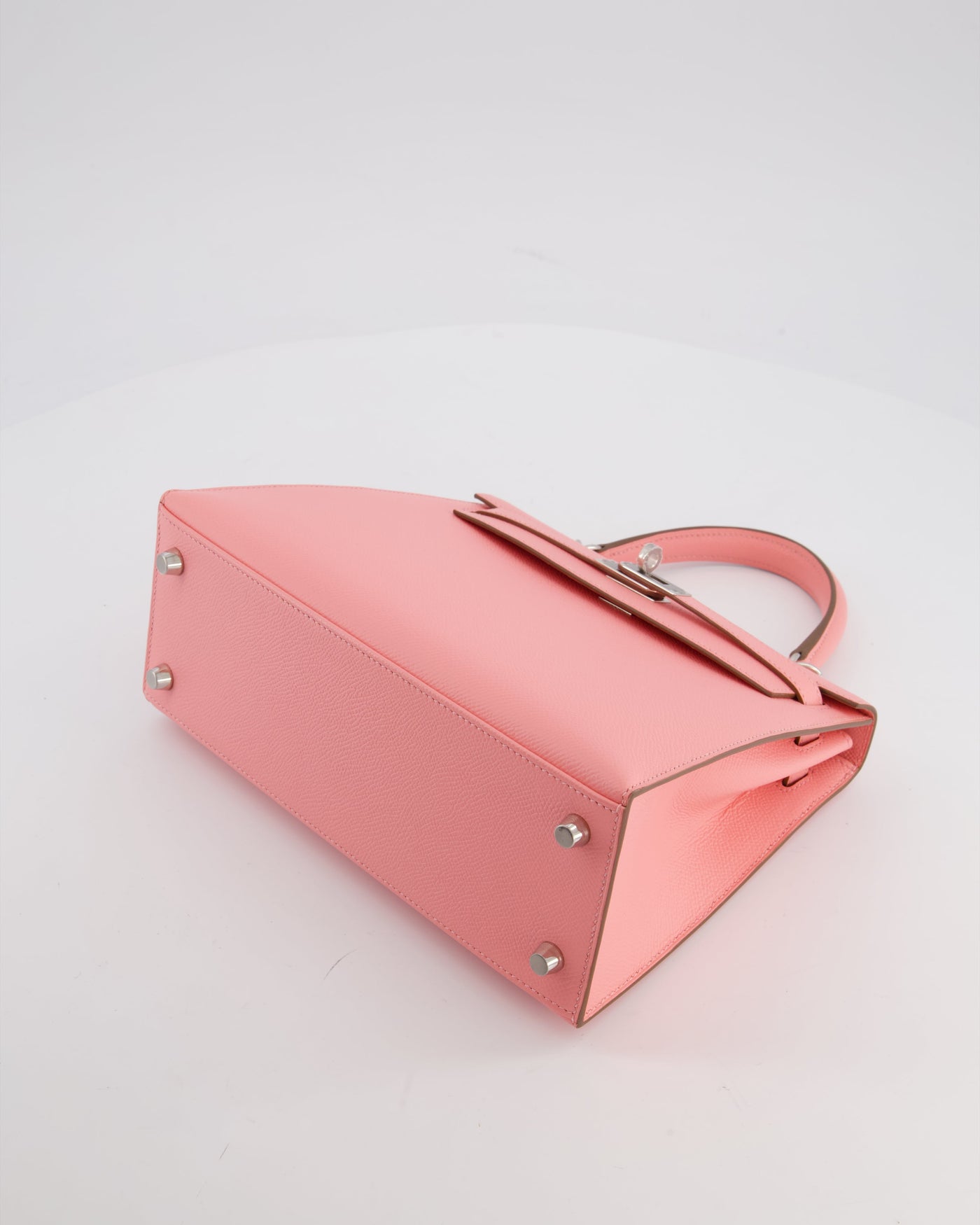 *RARE* Hermes Kelly 25 Sellier Bag in Rose Confetti in Epsom Leather with Palladium Hardware - Product Image 21