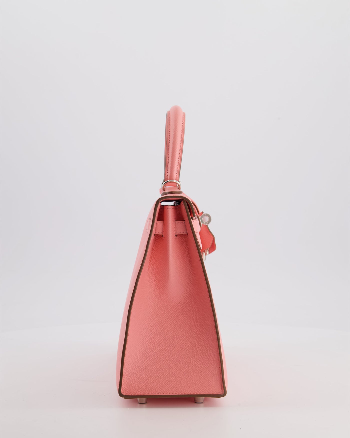 *RARE* Hermes Kelly 25 Sellier Bag in Rose Confetti in Epsom Leather with Palladium Hardware - Product Image 5
