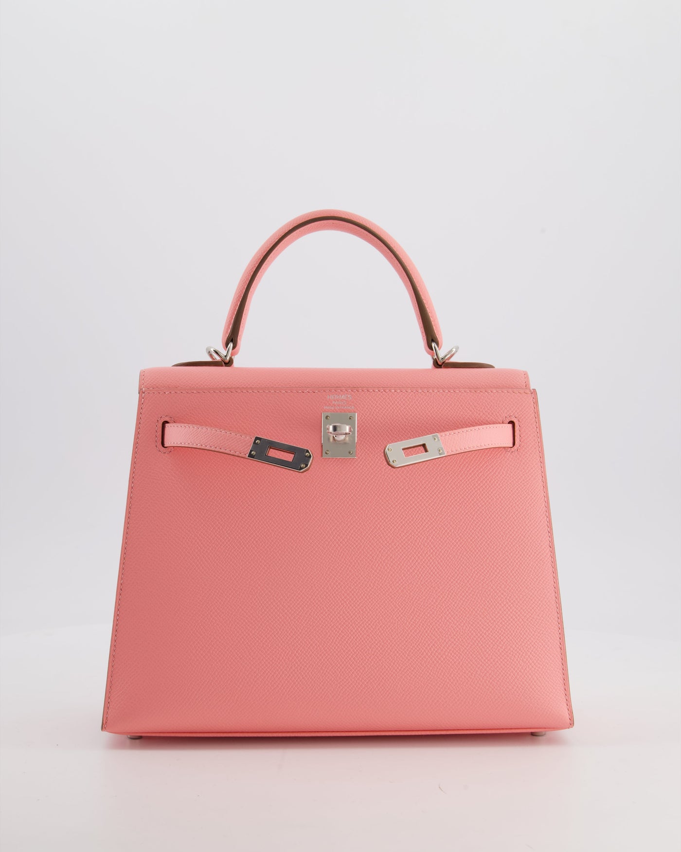 *RARE* Hermes Kelly 25 Sellier Bag in Rose Confetti in Epsom Leather with Palladium Hardware - Product Image 2
