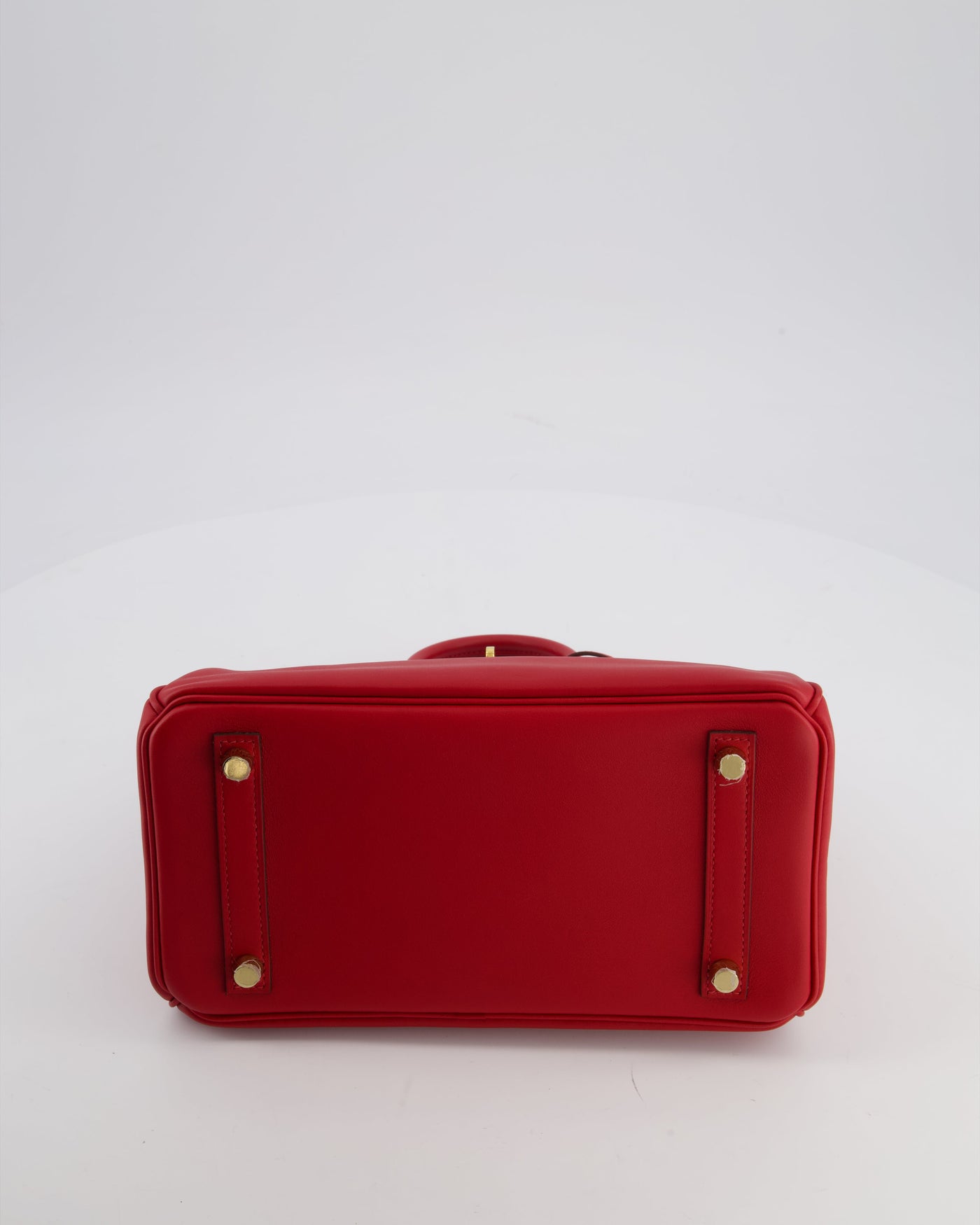 Hermes Birkin 25 Retourne Bag in Rouge Grenat Swift Leather with Gold Hardware - Product Image 18