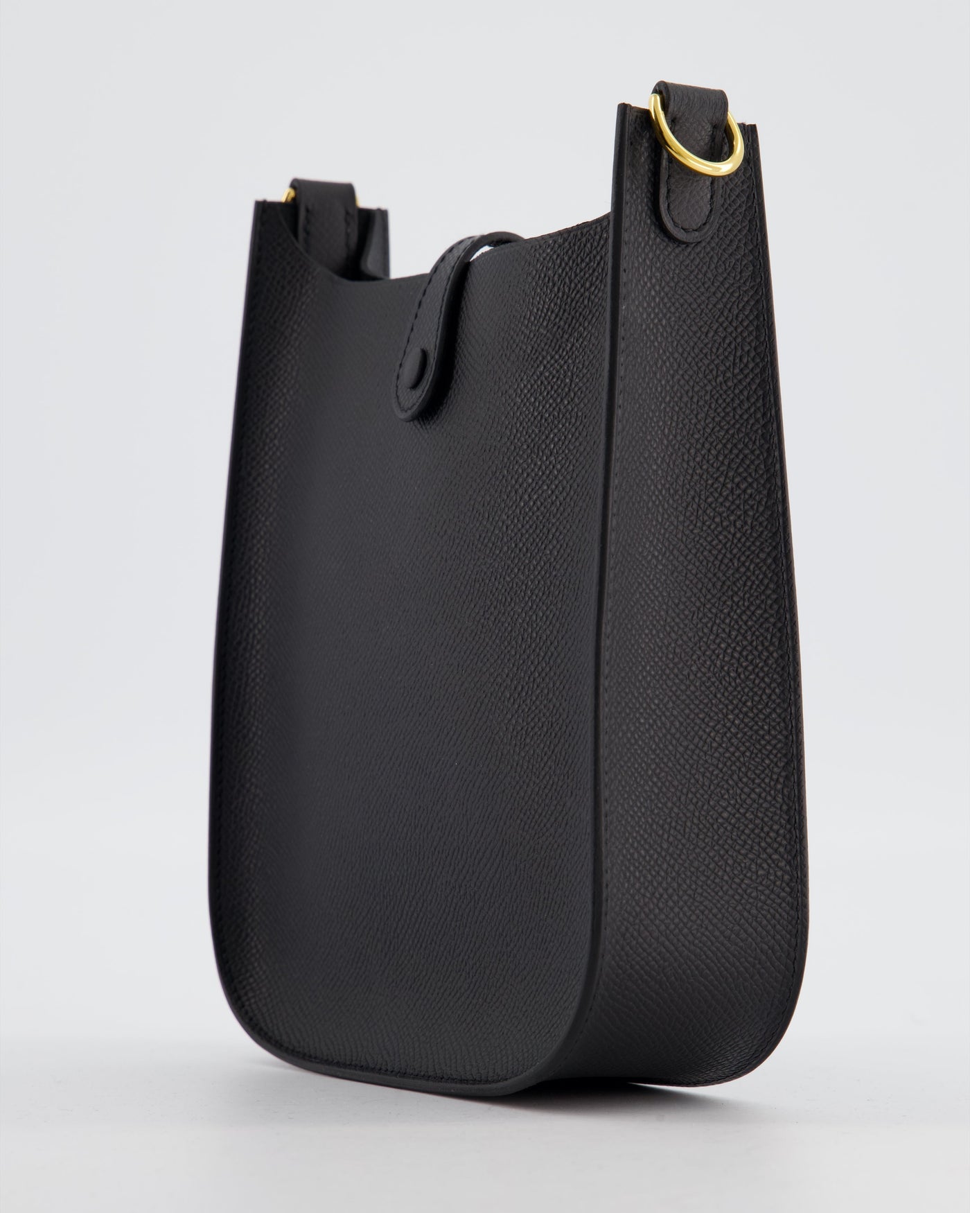 Hermes Black Mini Evelyne Sellier Bag in Epsom Leather with Gold Hardware - Product Image 12