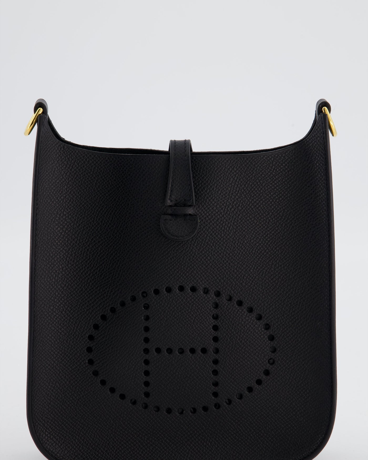 Hermes Black Mini Evelyne Sellier Bag in Epsom Leather with Gold Hardware - Product Image 16