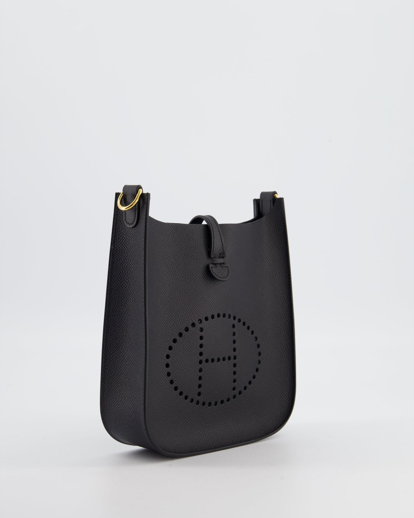 Hermes Black Mini Evelyne Sellier Bag in Epsom Leather with Gold Hardware - Product Image 3
