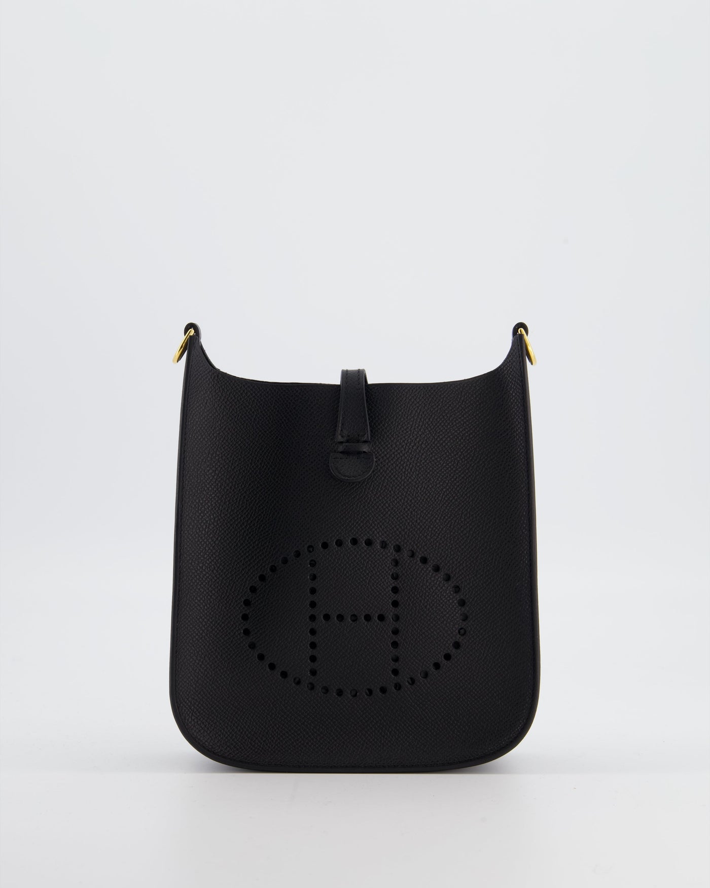 Hermes Black Mini Evelyne Sellier Bag in Epsom Leather with Gold Hardware - Product Image 2