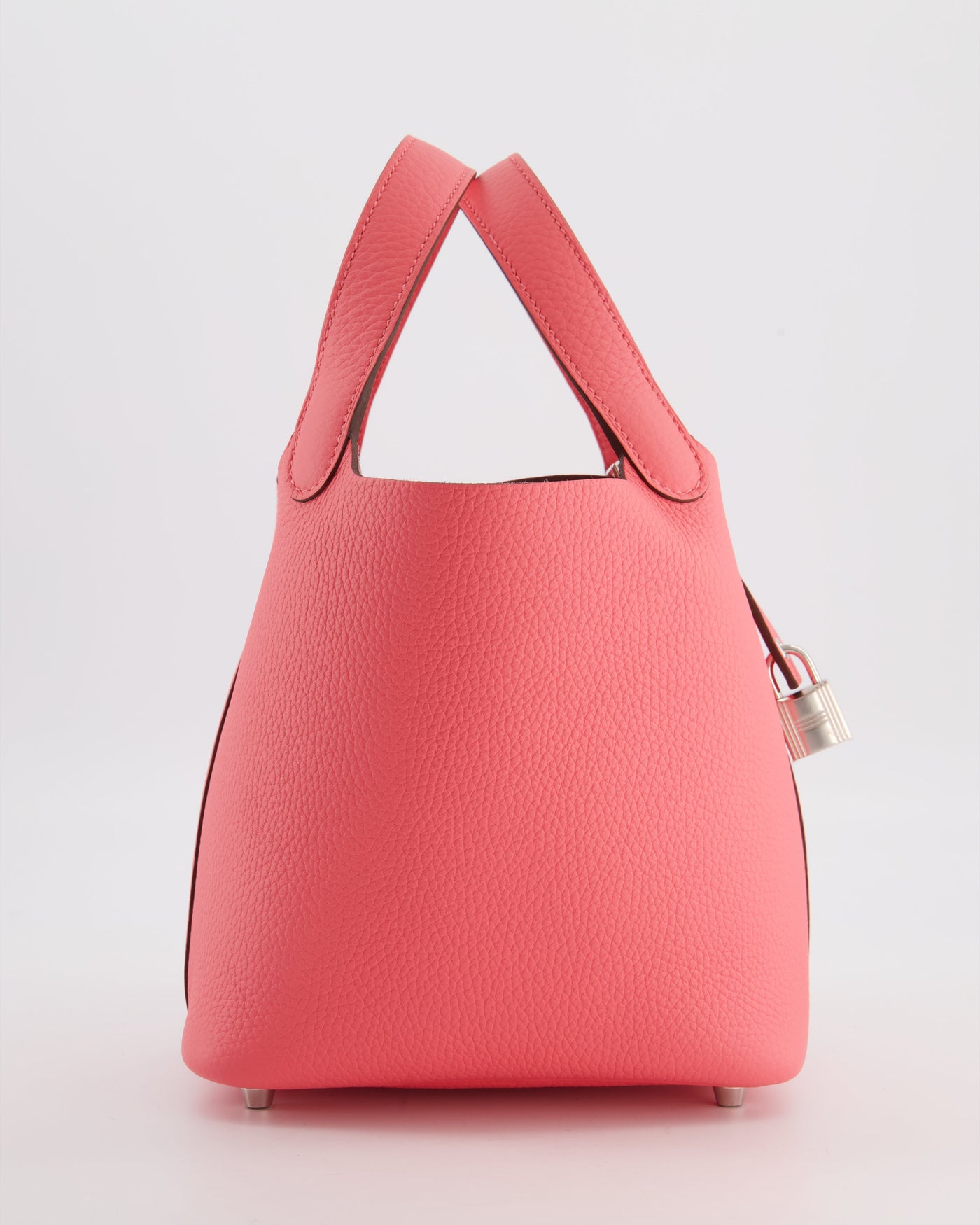 Hermes Picotin Lock 18 Bag in Rose Azalee Clemence Leather with Palladium Hardware - Product Image 3