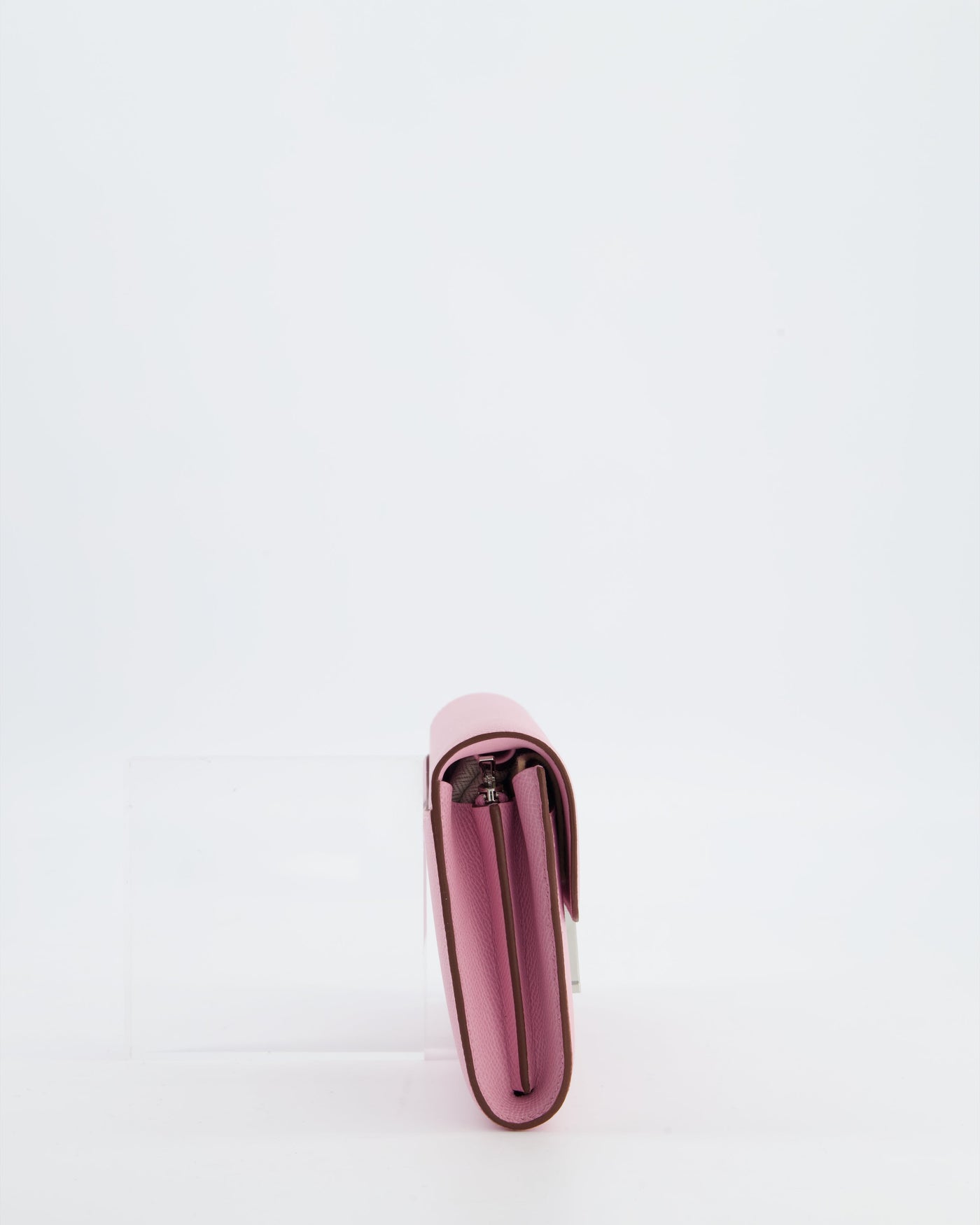 Hermes Constance To Go Bag in Mauve Sylvestre Epsom Leather with Palladium Hardware - Product Image 4