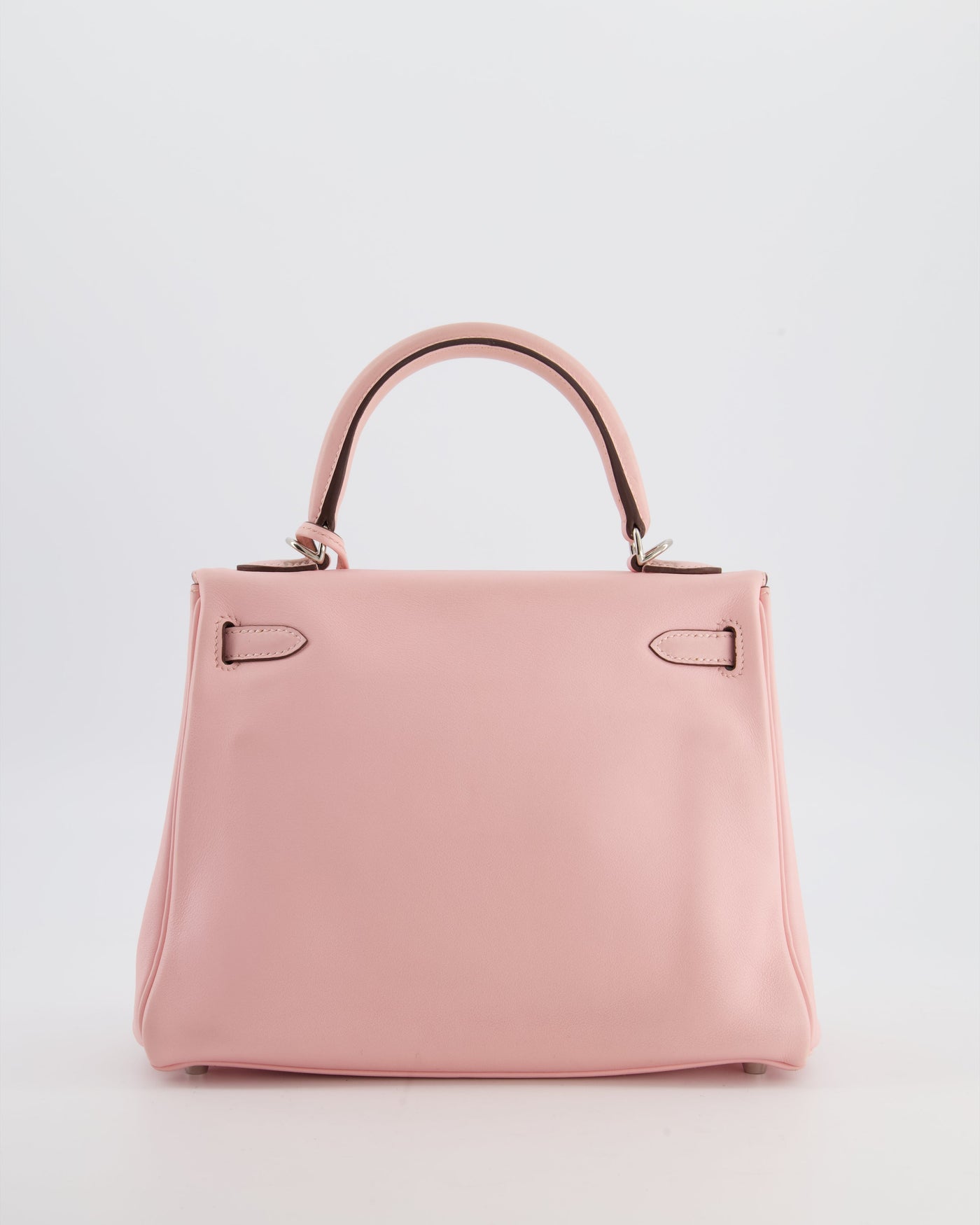 Hermes Kelly 25 Retourne Bag in Rose Sakura Swift Leather with Palladium Hardware - Product Image 6