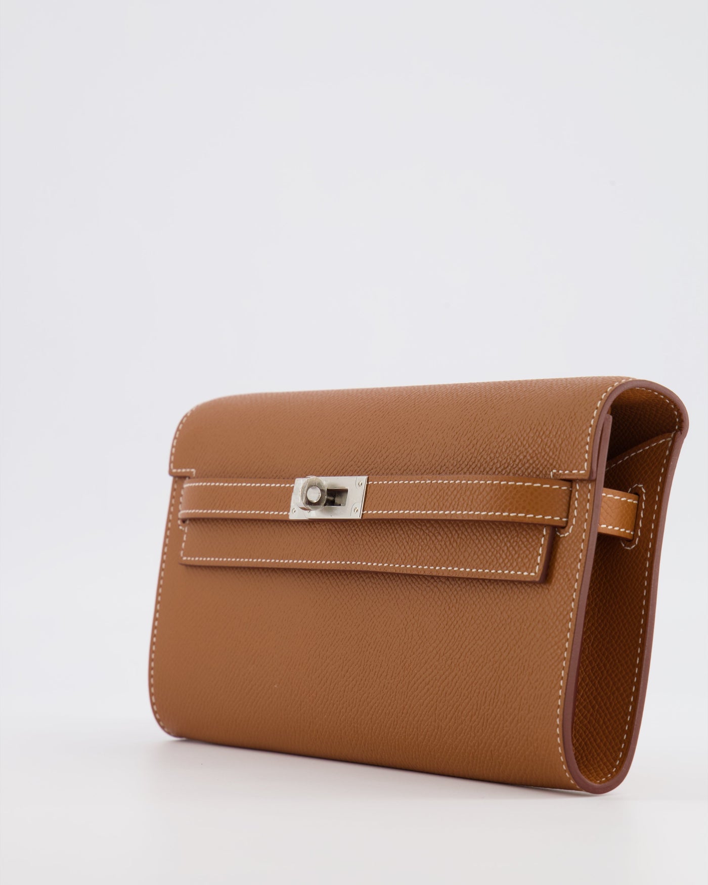 Hermes Kelly To Go Bag in Gold Epsom Leather with Palladium Hardware - Product Image 14