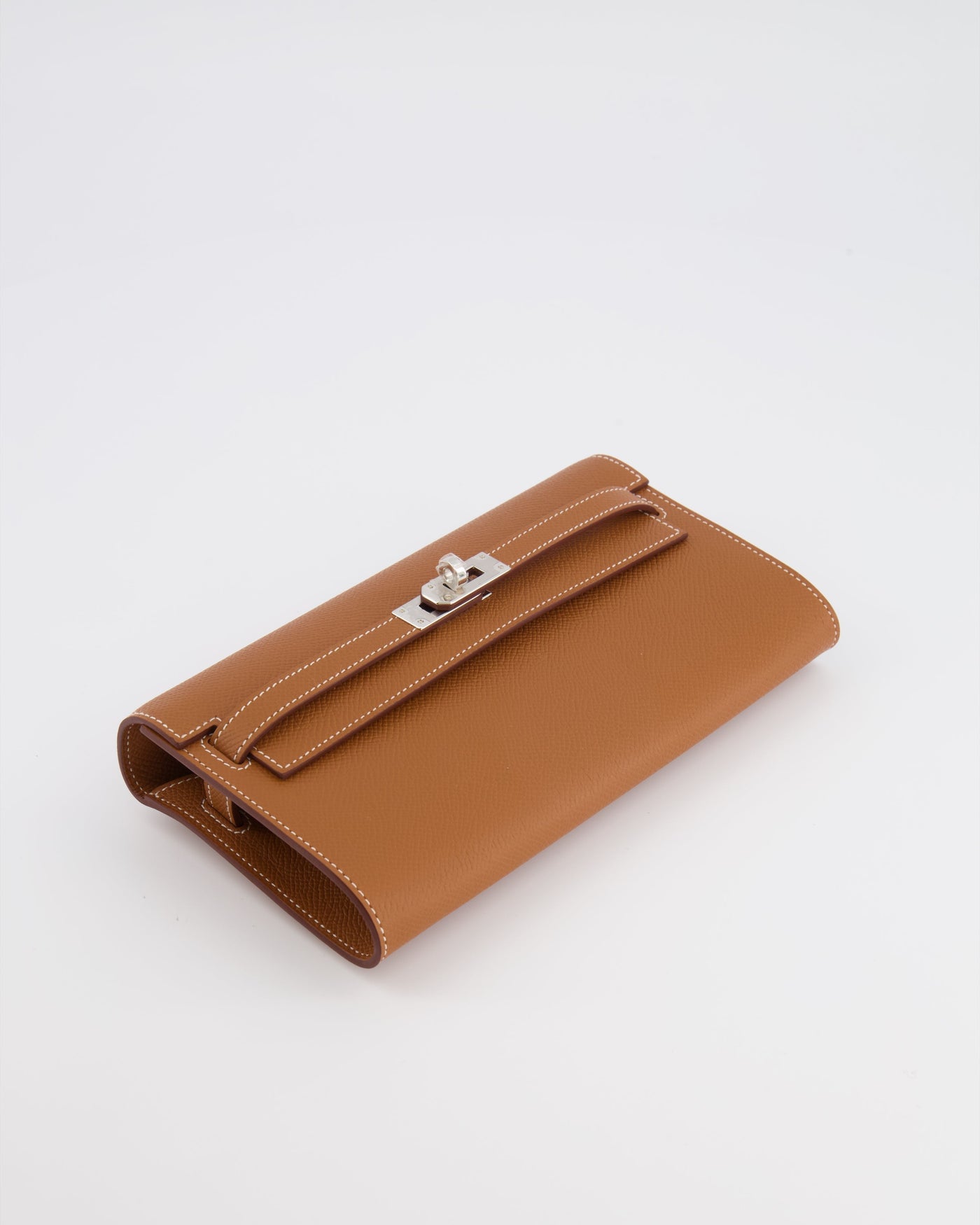 Hermes Kelly To Go Bag in Gold Epsom Leather with Palladium Hardware - Product Image 20