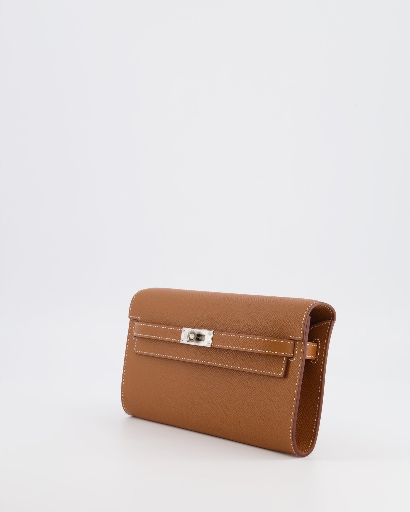 Hermes Kelly To Go Bag in Gold Epsom Leather with Palladium Hardware - Product Image 5