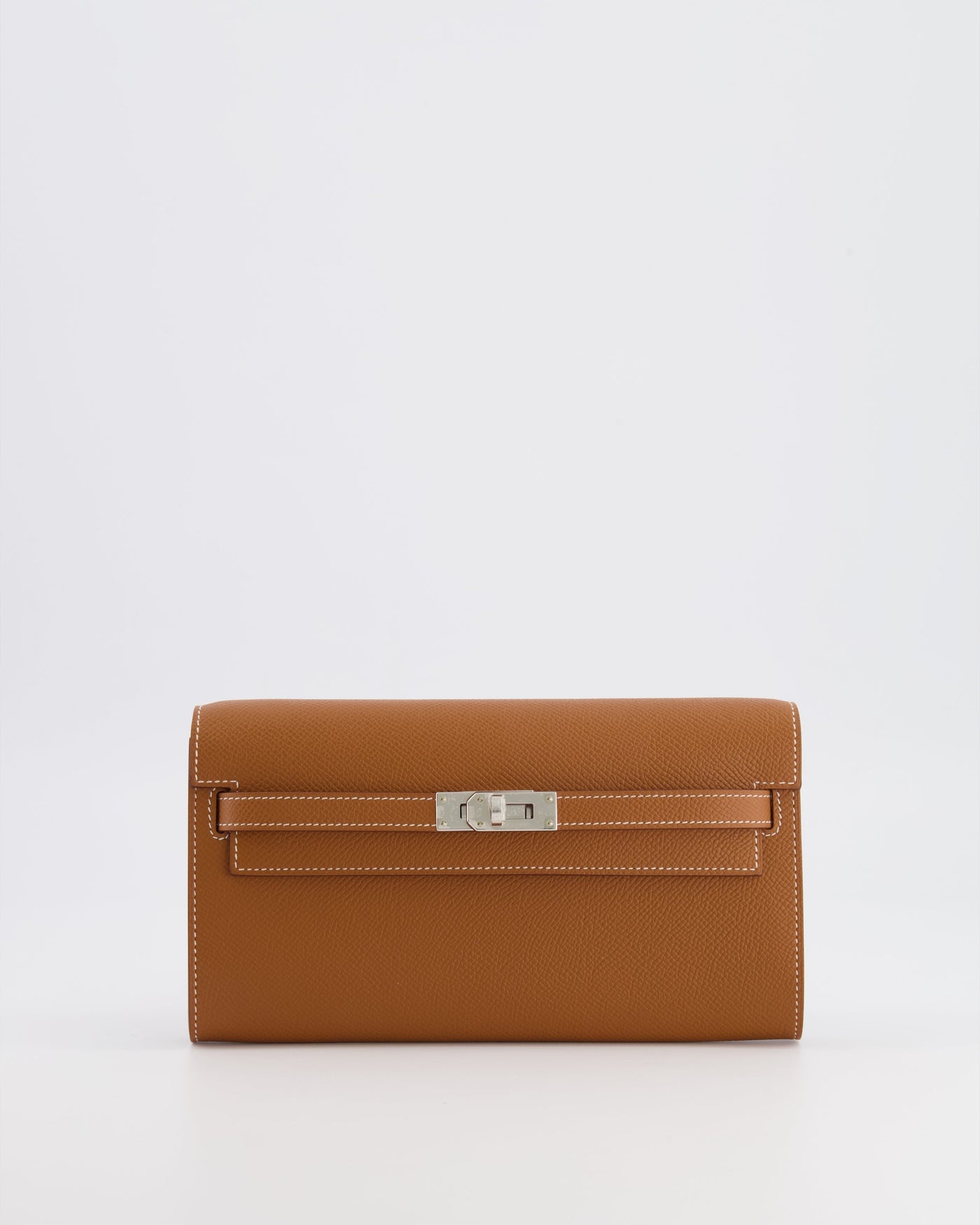 Hermes Kelly To Go Bag in Gold Epsom Leather with Palladium Hardware - Product Image 2