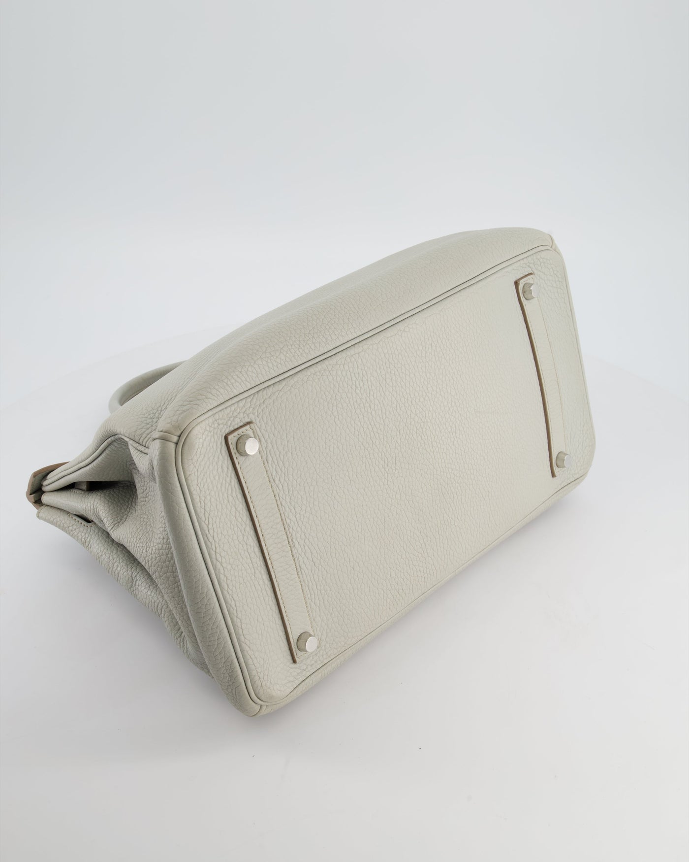 Hermes Birkin 35 Retourne Bag in Gris Perle Togo Leather with Palladium Hardware - Product Image 17