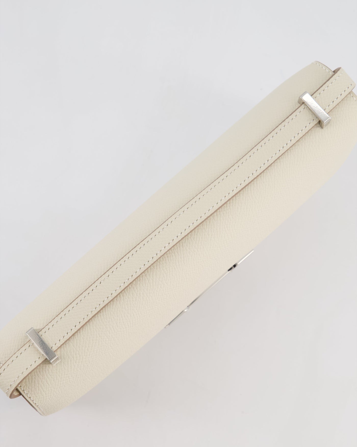 *NEW RELEASE* Hermes Constance 1-Elan Miroir Bag in Craie Epsom Leather with Palladium Hardware - Product Image 11
