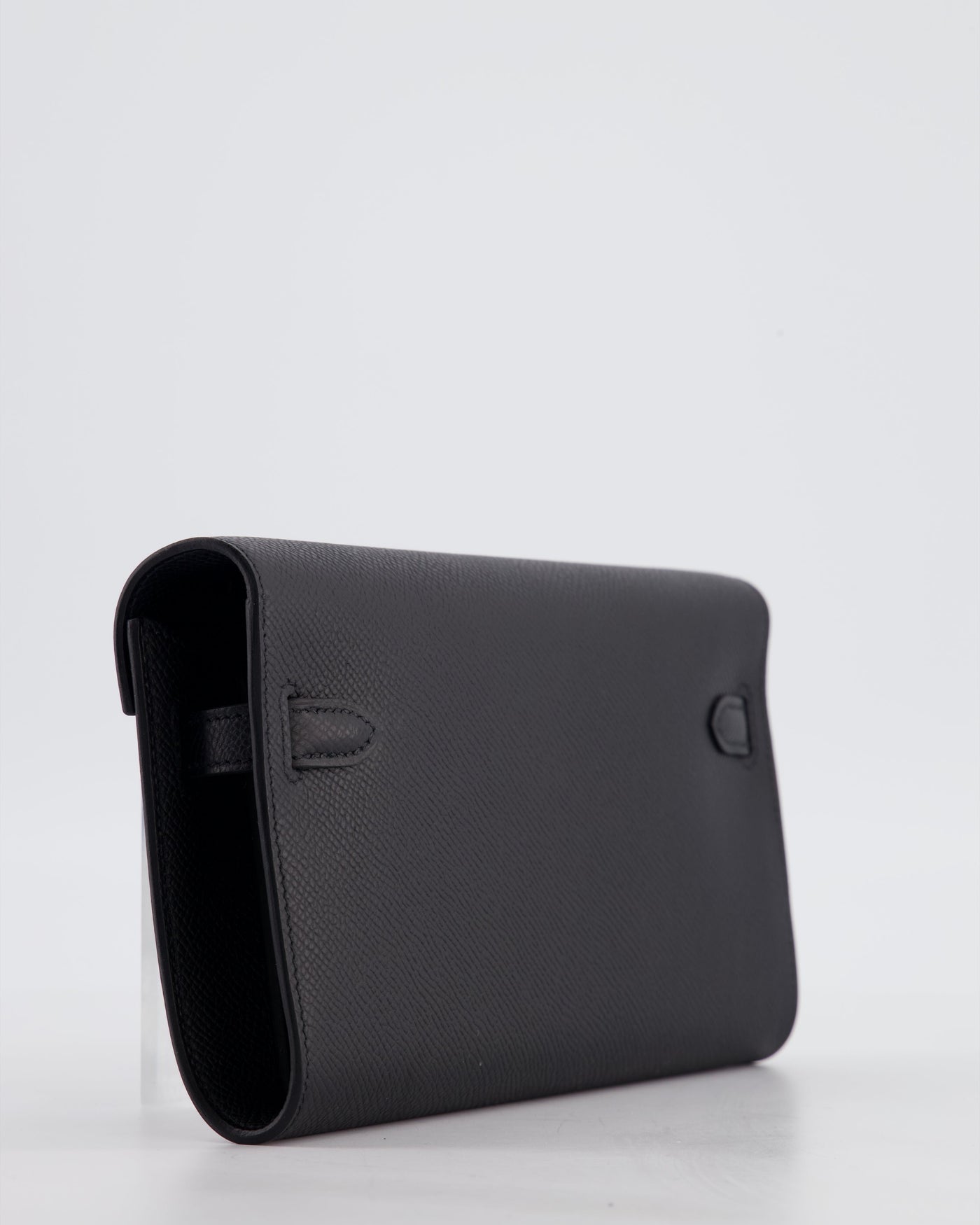 Hermes Kelly To Go Bag in Noir Epsom Leather with Palladium Hardware - Product Image 15