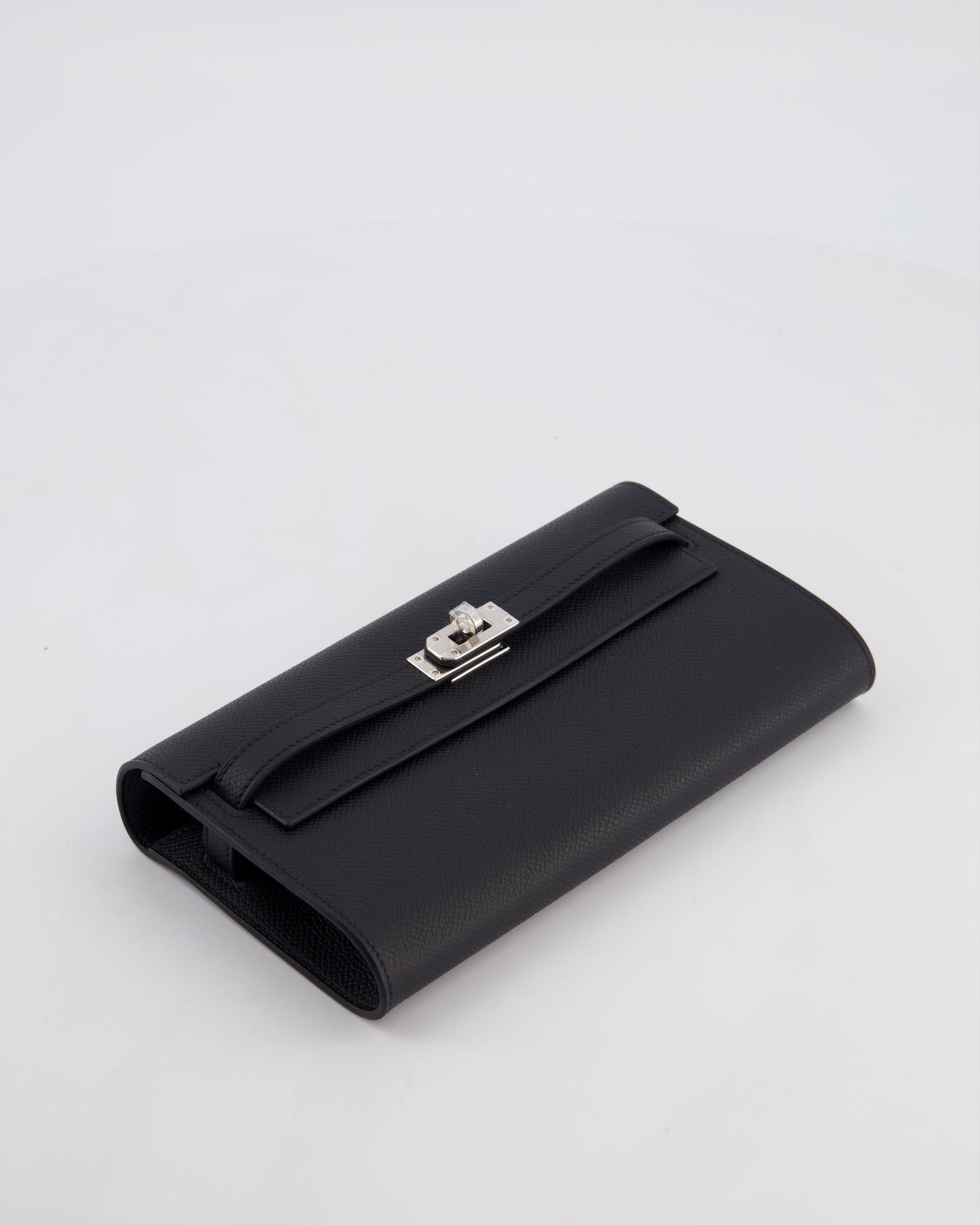 Hermes Kelly To Go Bag in Noir Epsom Leather with Palladium Hardware - Product Image 19