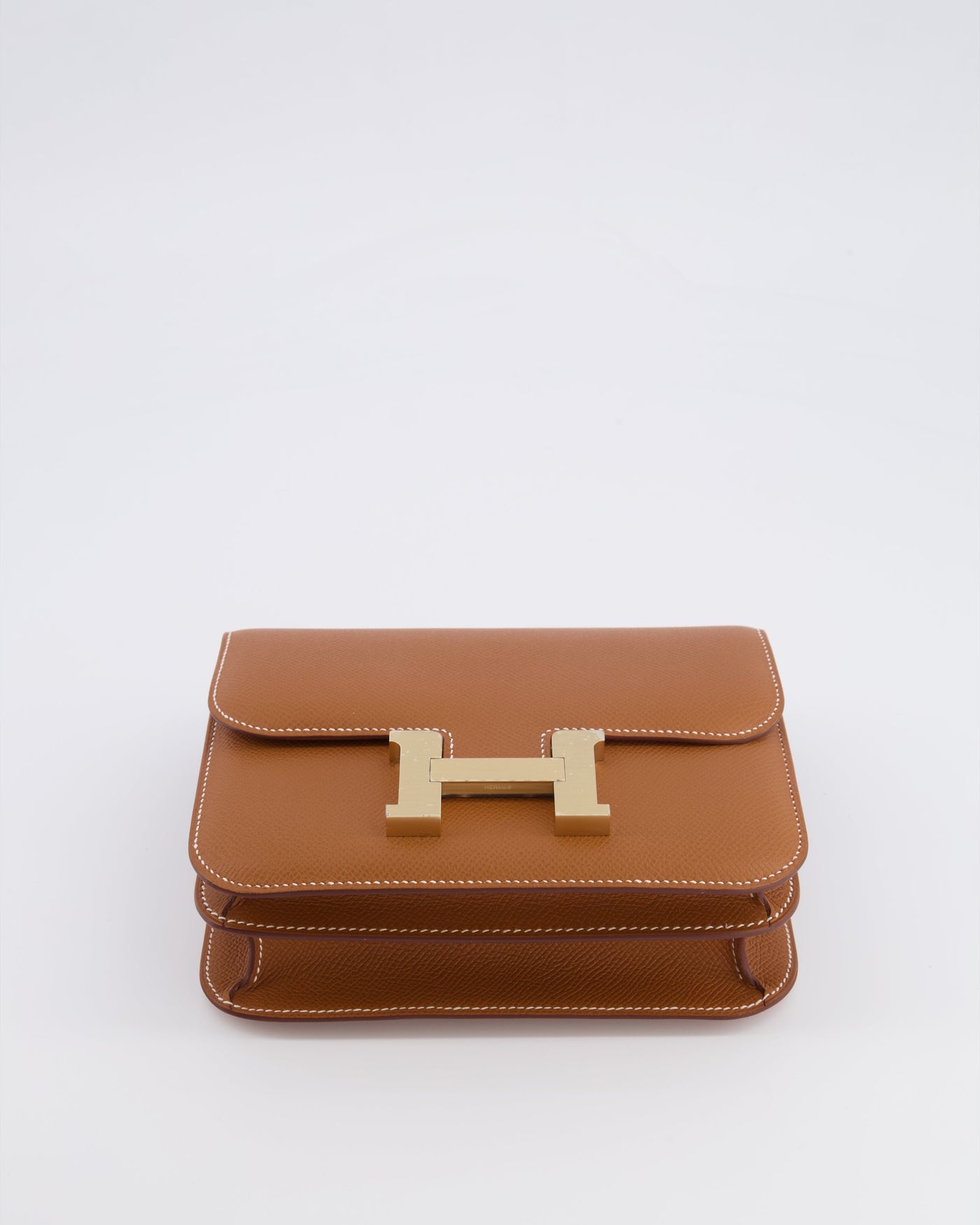 *RARE* Hermes Constance III 18 Miroir Bag in Gold Epsom Leather with Brushed Permabrass Hardware - Product Image 17