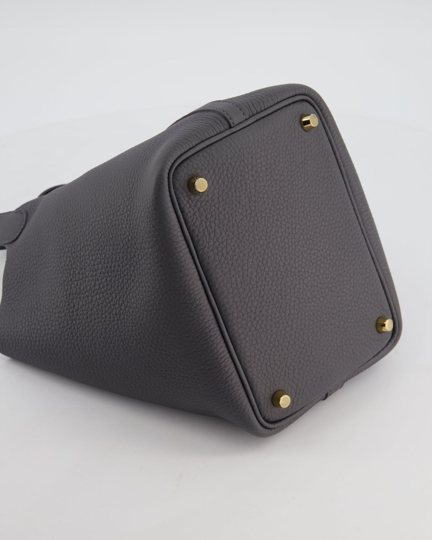 Hermes Picotin Lock 18 Bag in Ardoise Clemence Leather with Permabrass Hardware - Product Image 16