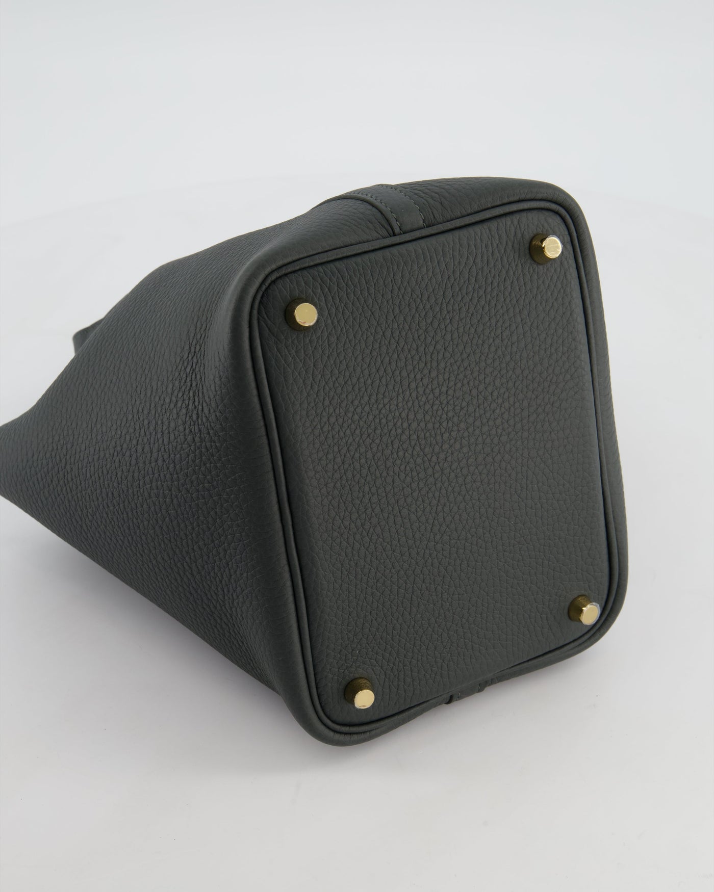 Hermes Picotin Lock 18 Bag in Vert Mangrove Clemence Leather with Permabrass Hardware - Product Image 17