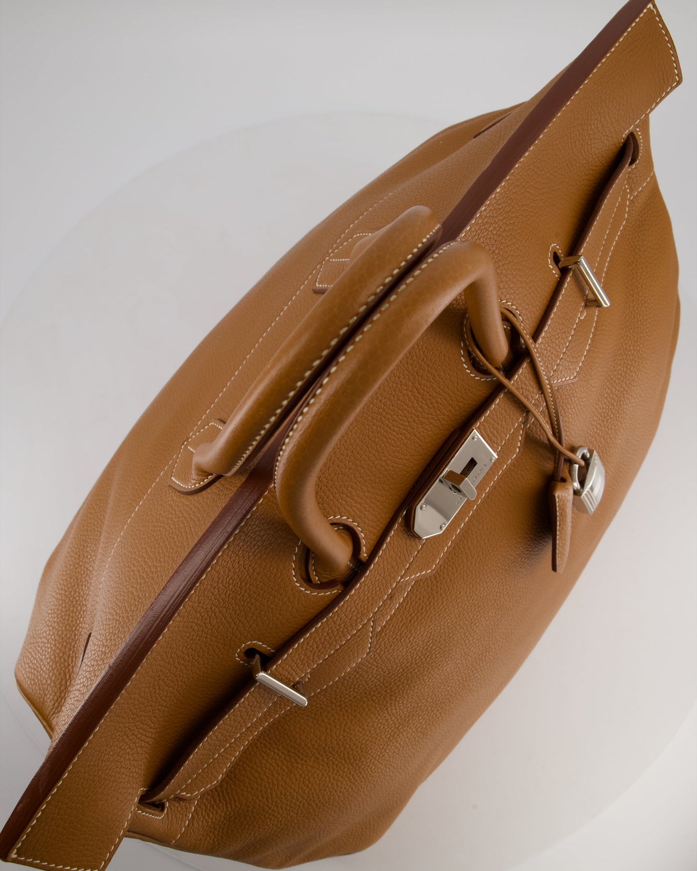Hermes Haut à Courroies HAC 40 Bag in Gold Togo Leather with Palladium Hardware - Product Image 15