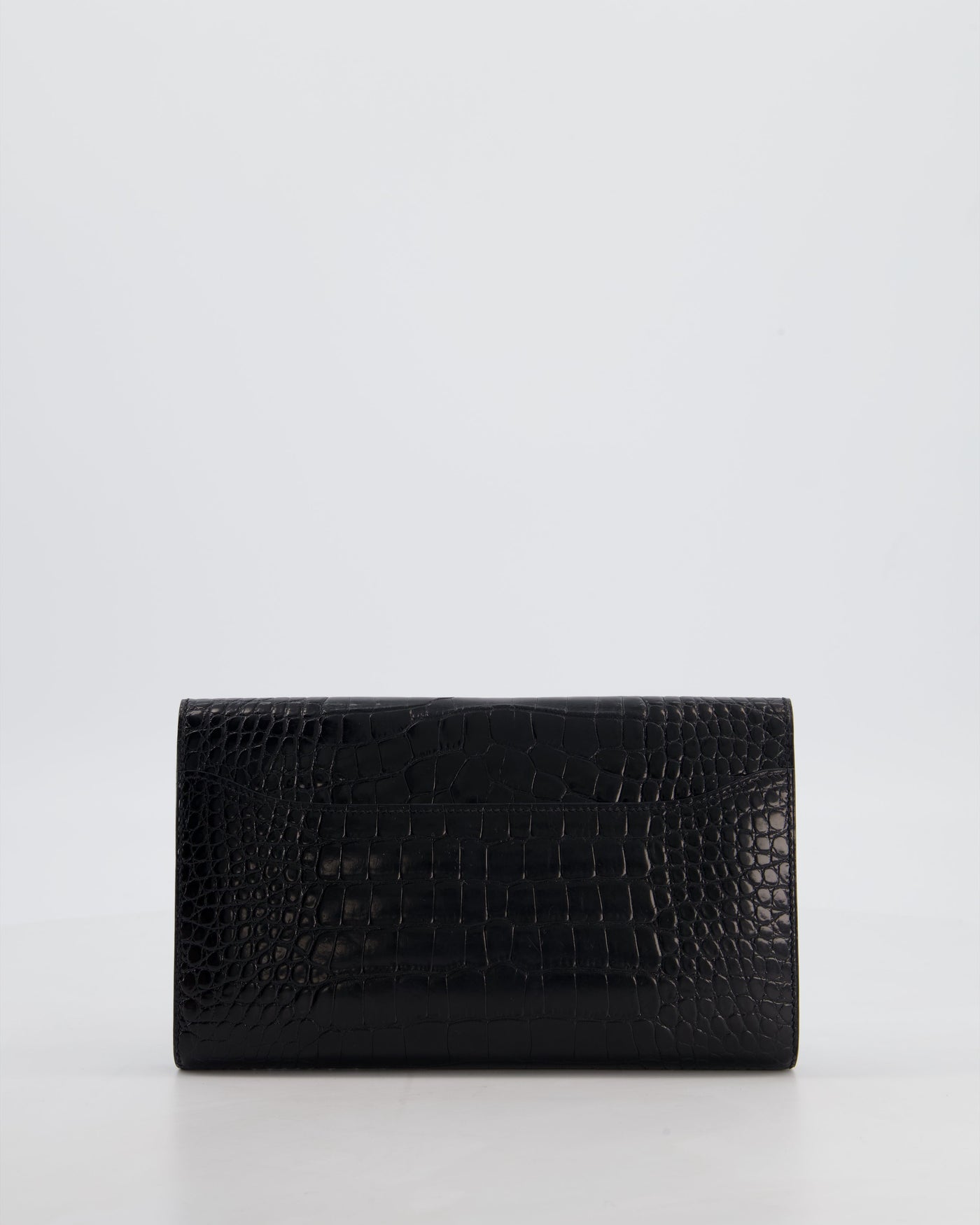 Hermes Constance Wallet in Noir Alligator with Palladium Hardware - Product Image 5