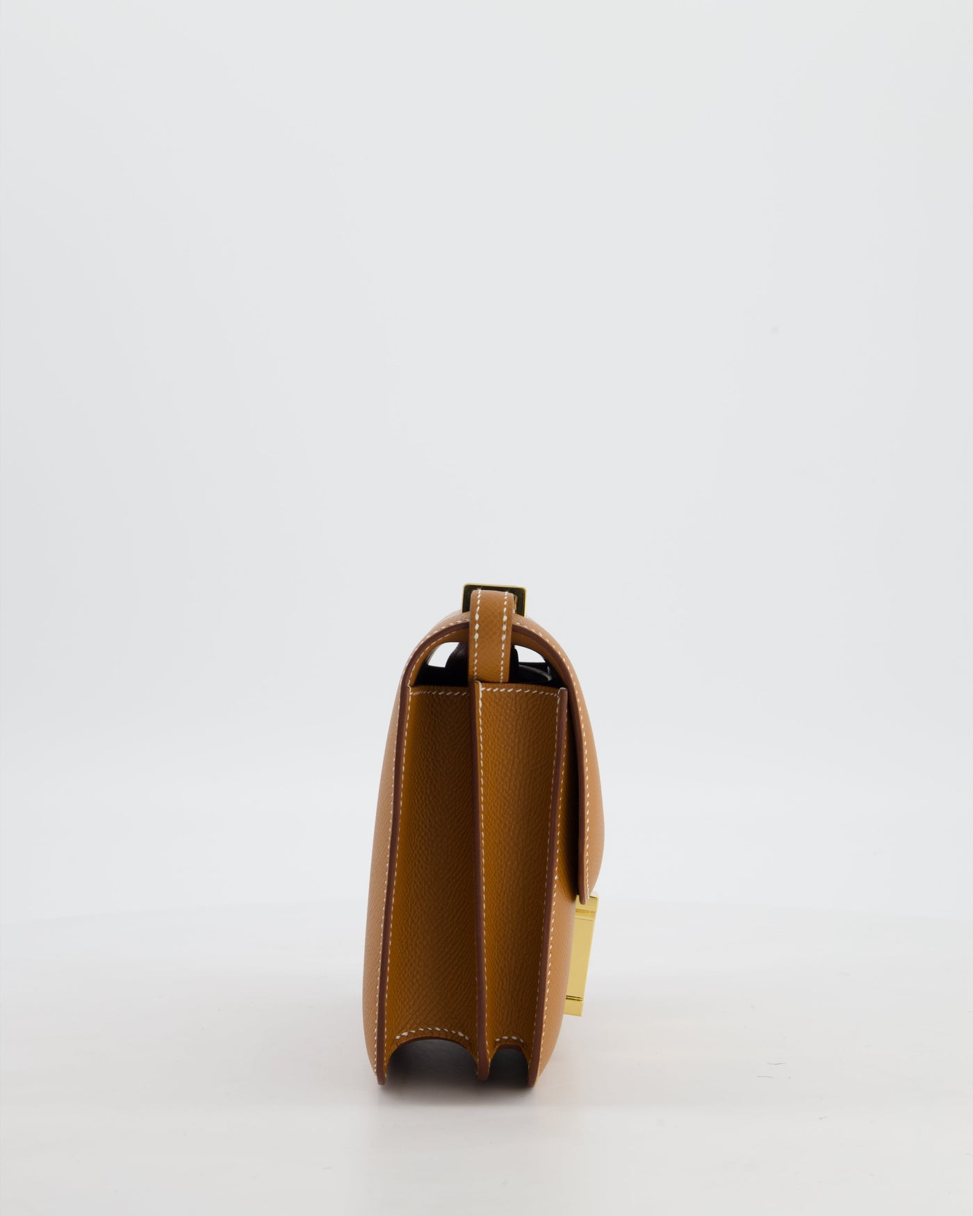 Hermes Mini Constance III Miroir 18 Bag in Gold Epsom Leather with Gold Hardware - Product Image 6