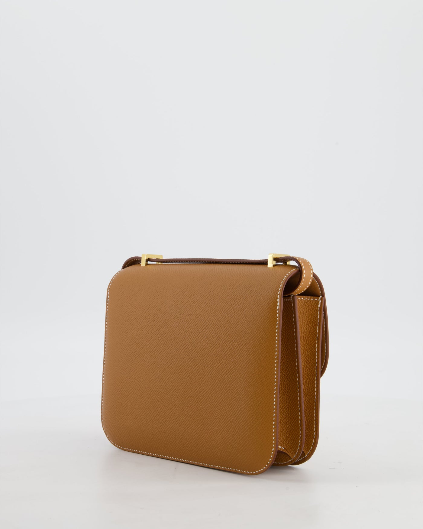 Hermes Mini Constance III Miroir 18 Bag in Gold Epsom Leather with Gold Hardware - Product Image 7
