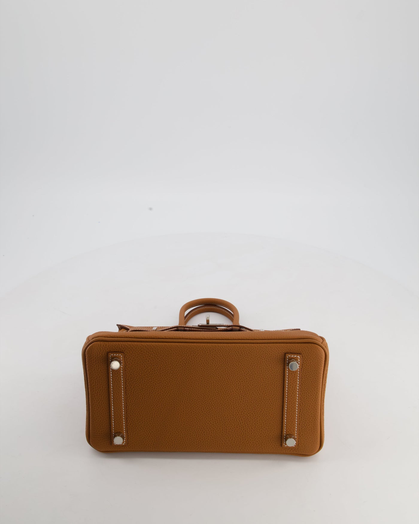 Hermes Birkin 25 Retourne Gold Togo Leather with Palladium Hardware - Product Image 19